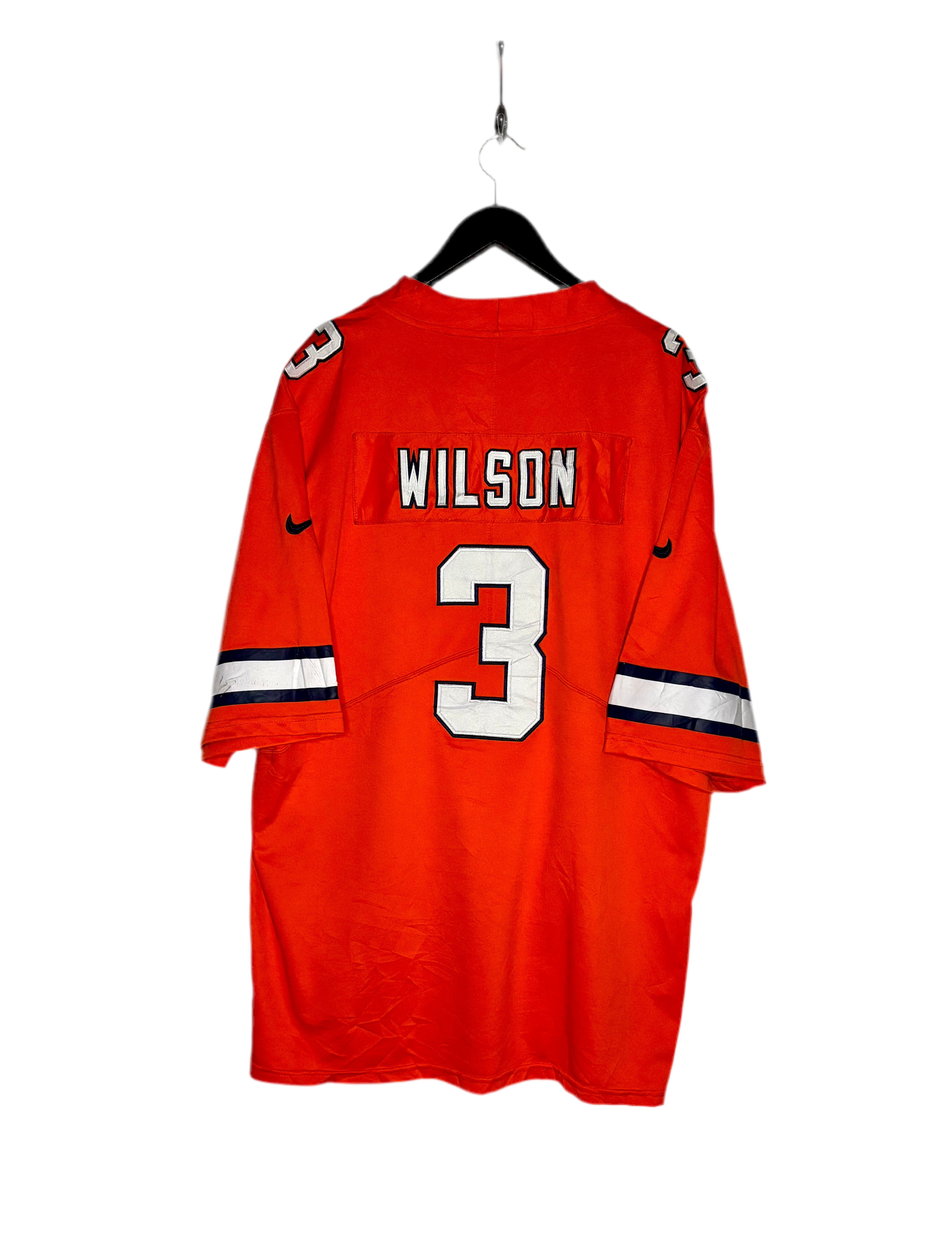 Nike NFL Denver Broncos Jersey #3 Russell Wilson Orange Größe XXXL
