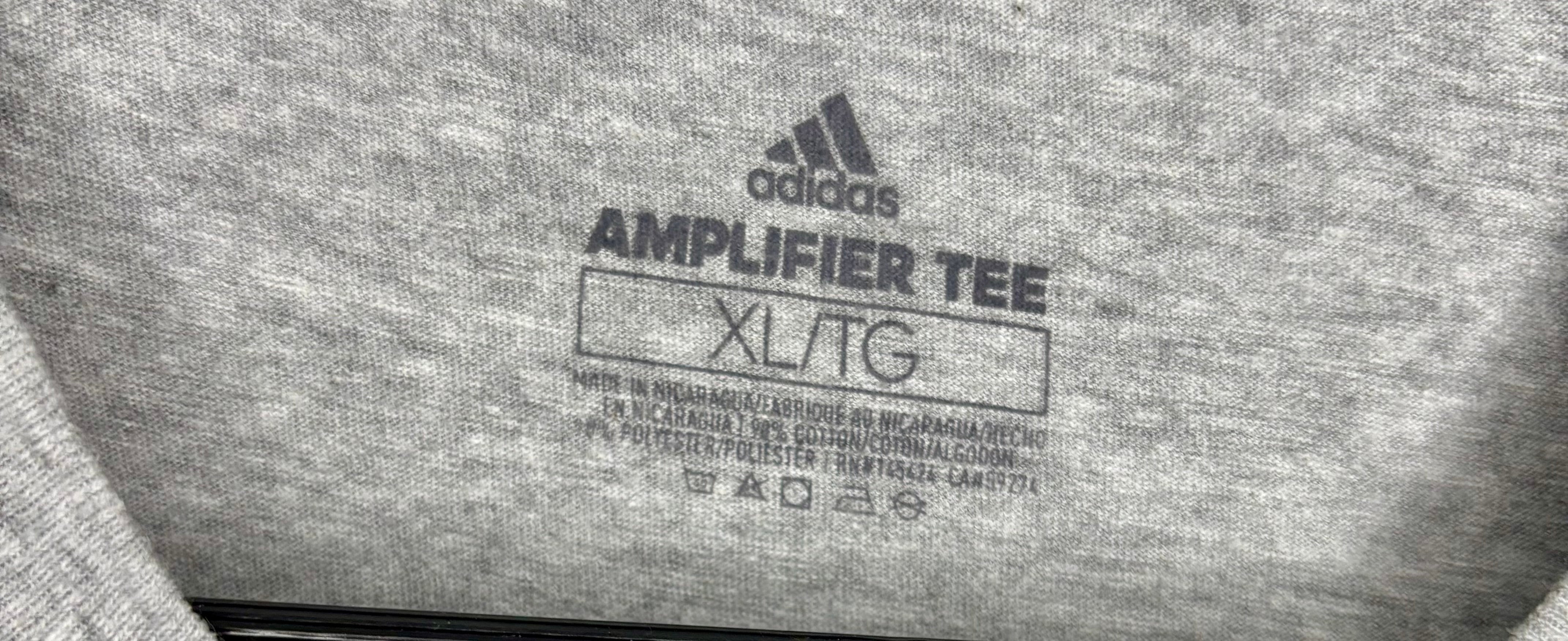 Adidas Amplifier Tee T-Shirt Grau Größe XL