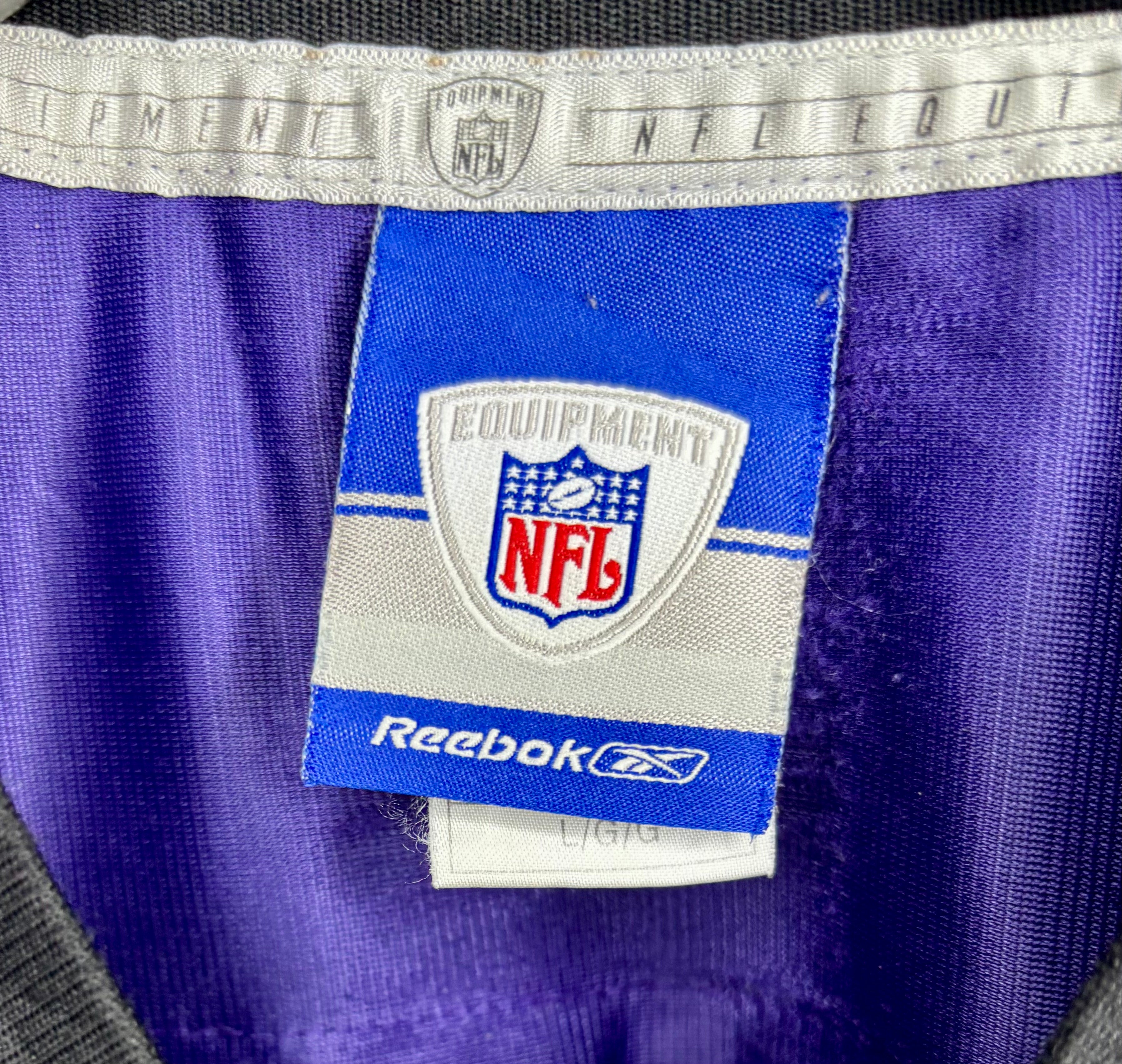 Reebok NFL Vintage Baltimore Ravens Jersey #86 Todd Heap Lila Größe L