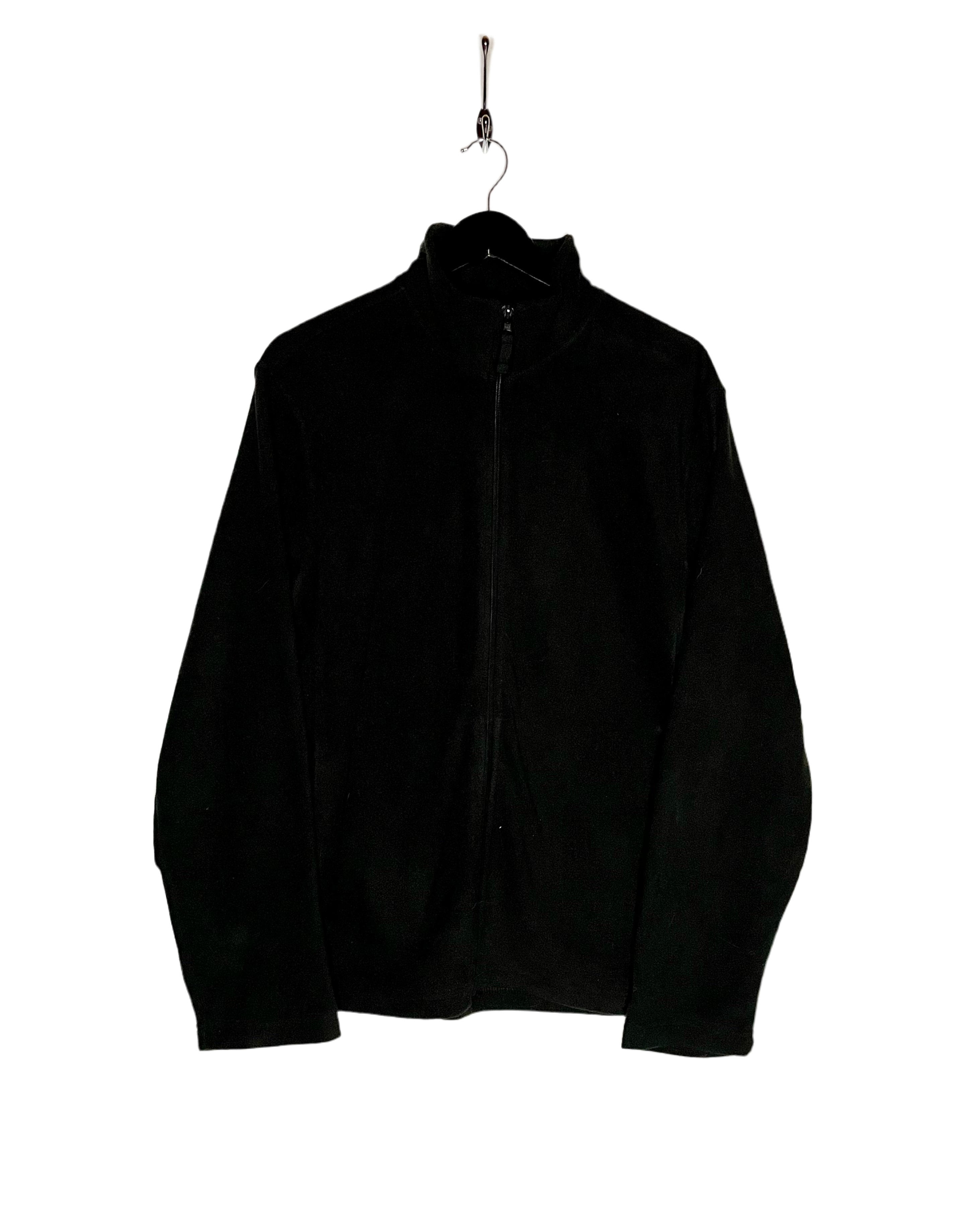 Starter Vintage Fleece Jacke Schwarz Größe M
