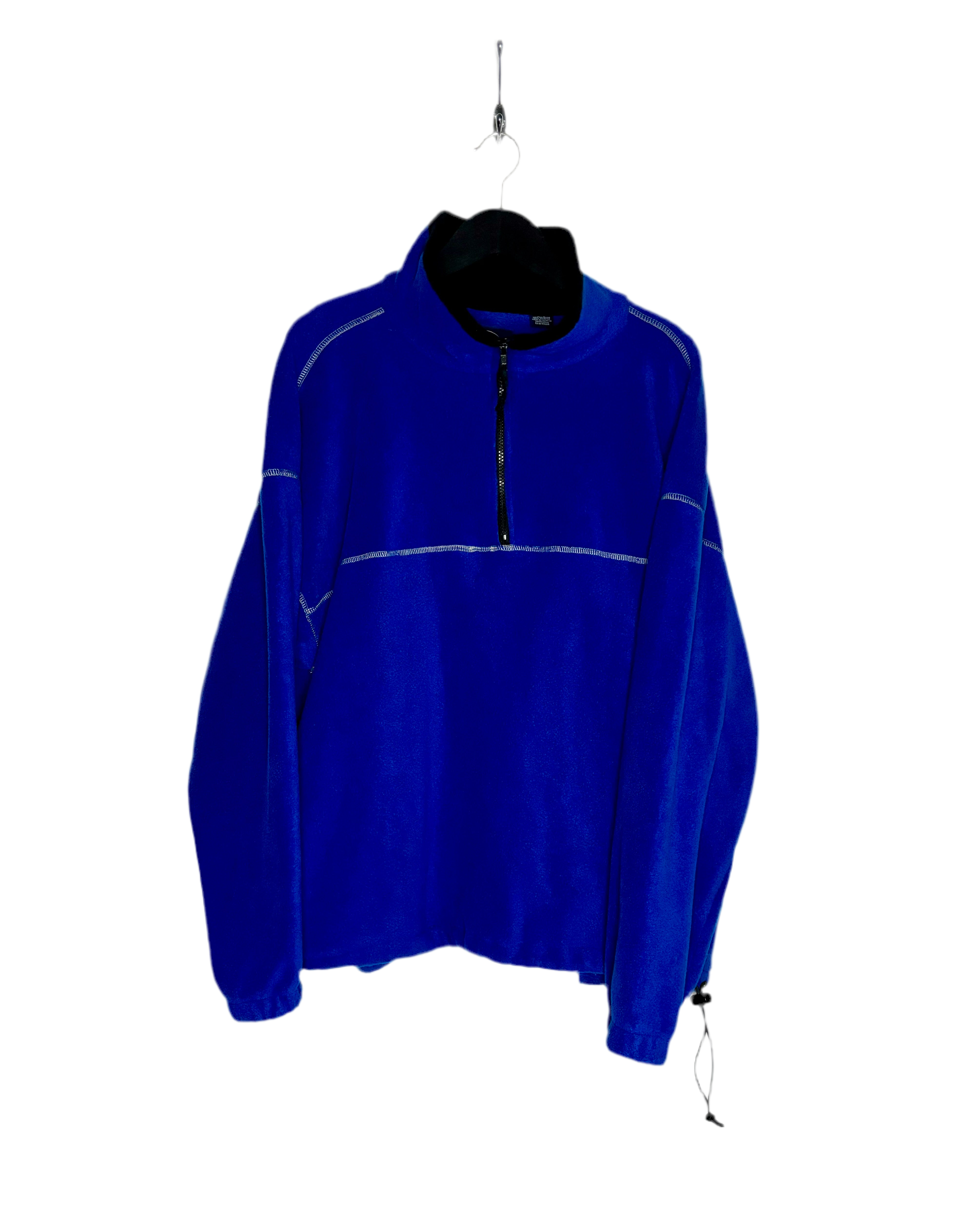 Dickies Vintage Q-Zip Fleece Sweater Blau Größe L