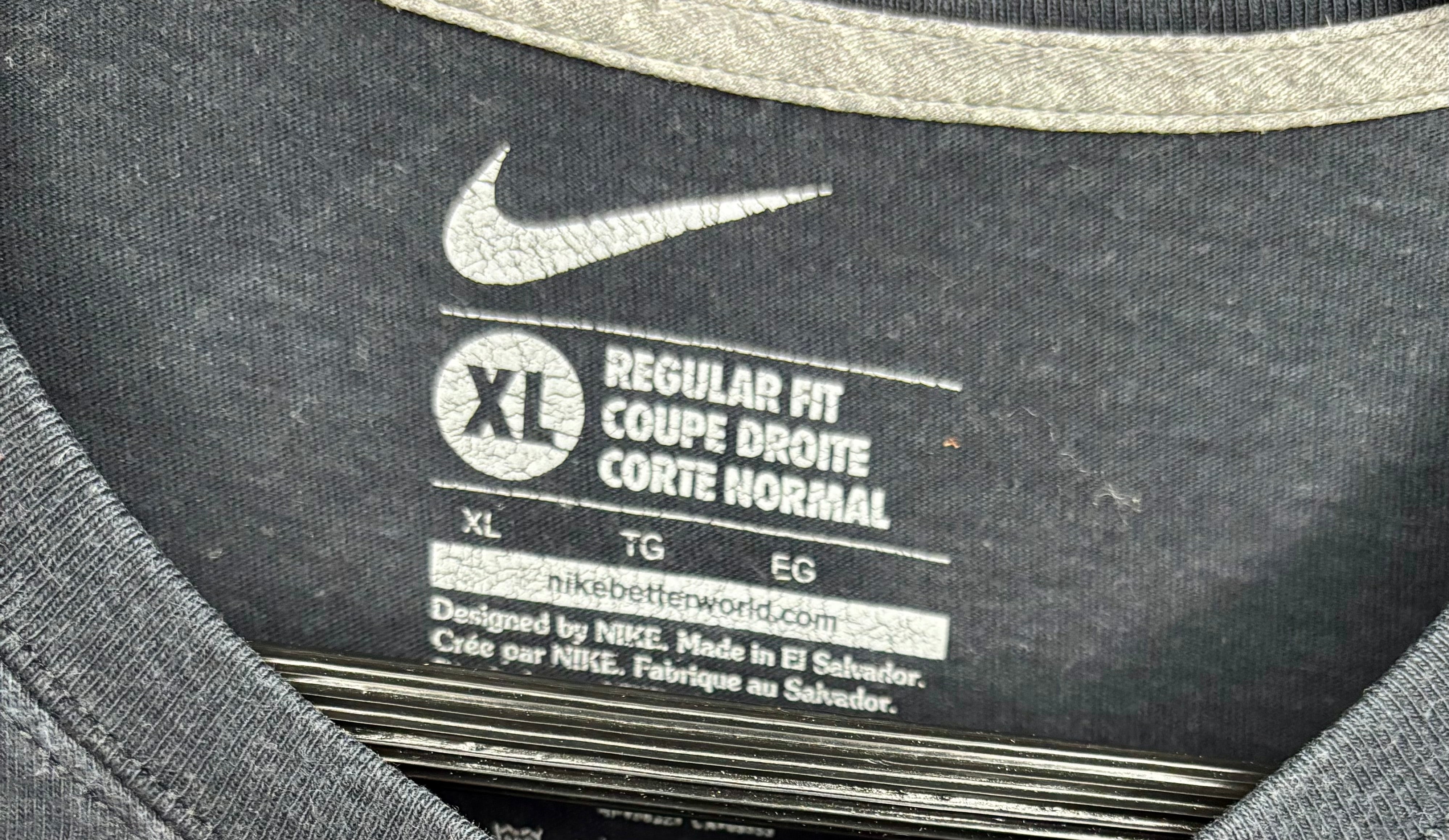 Nike Vintage Graphic T-Shirt You Ain‘t Got These Bro Schwarz Größe XL