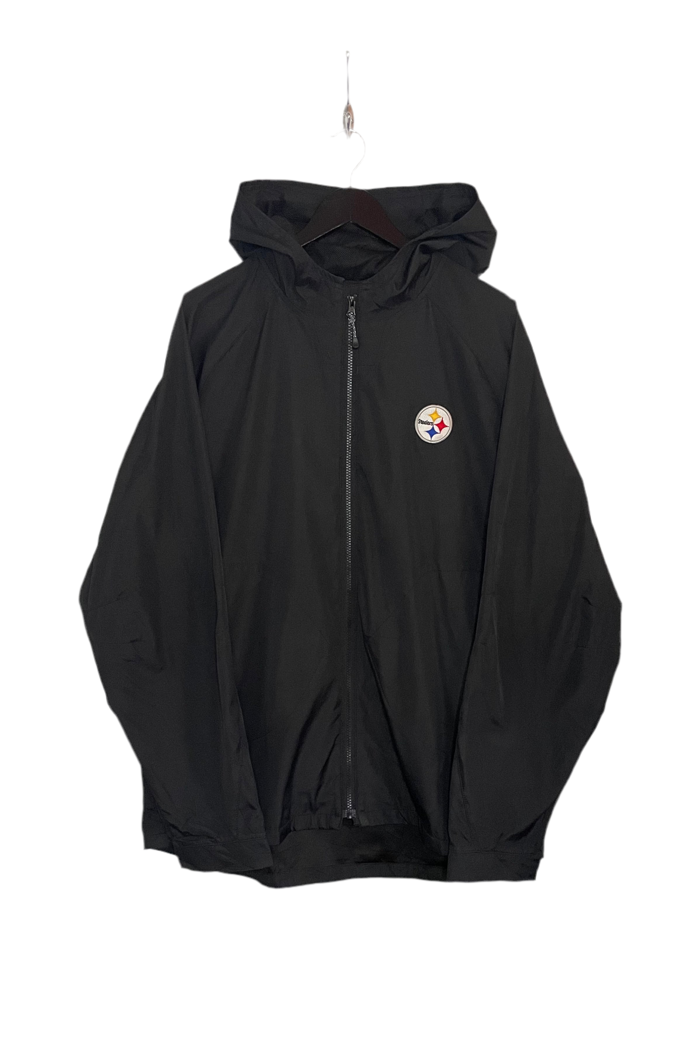 Reebok OnField Regenjacke Pittsburgh Steelers Schwarz Größe XL