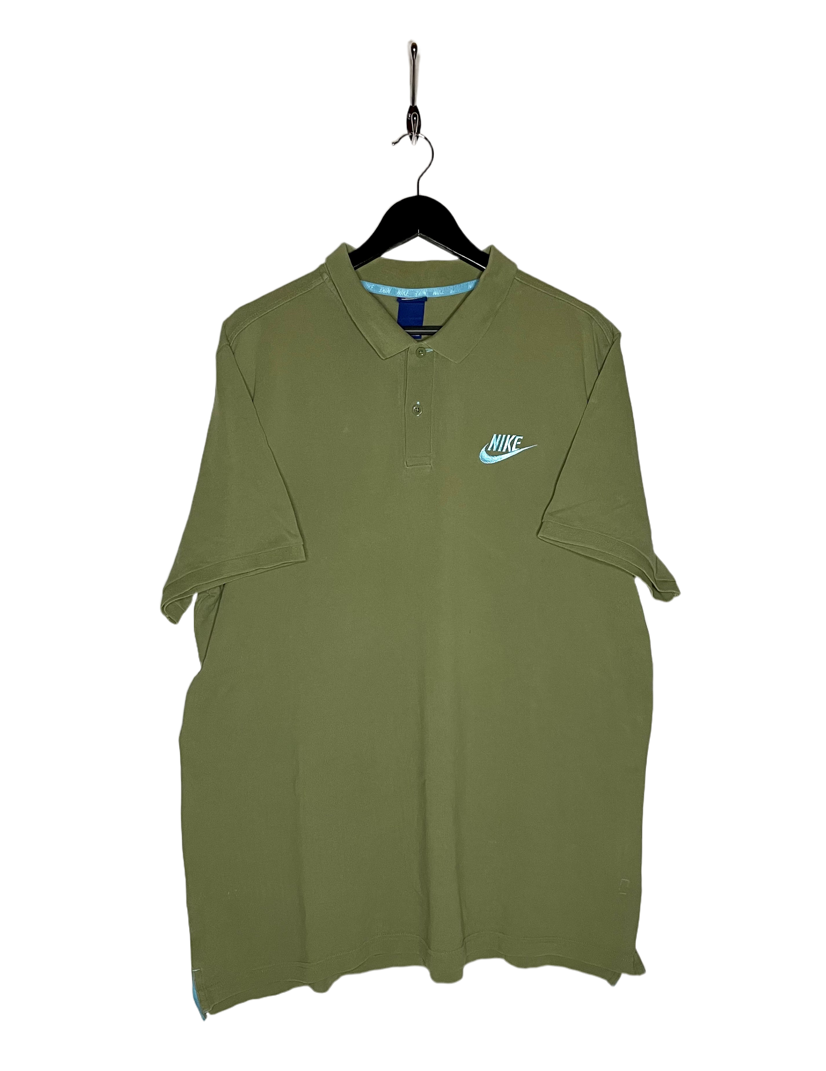 Nike polo shirt green size XXL