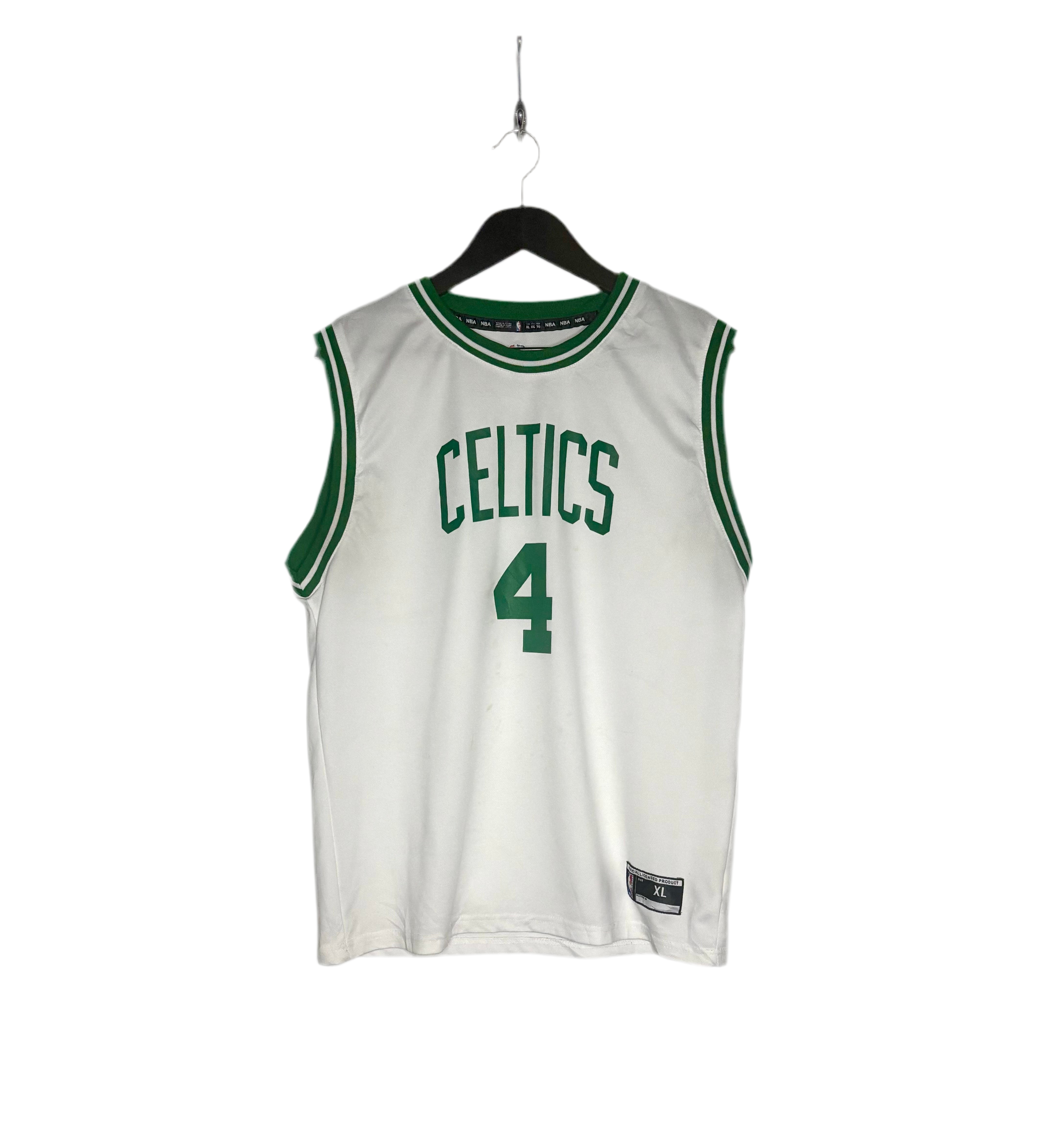 Adidas NBA Boston Celtics Jersey #4 Isiah Thomas Weiß Größe XL Kinder