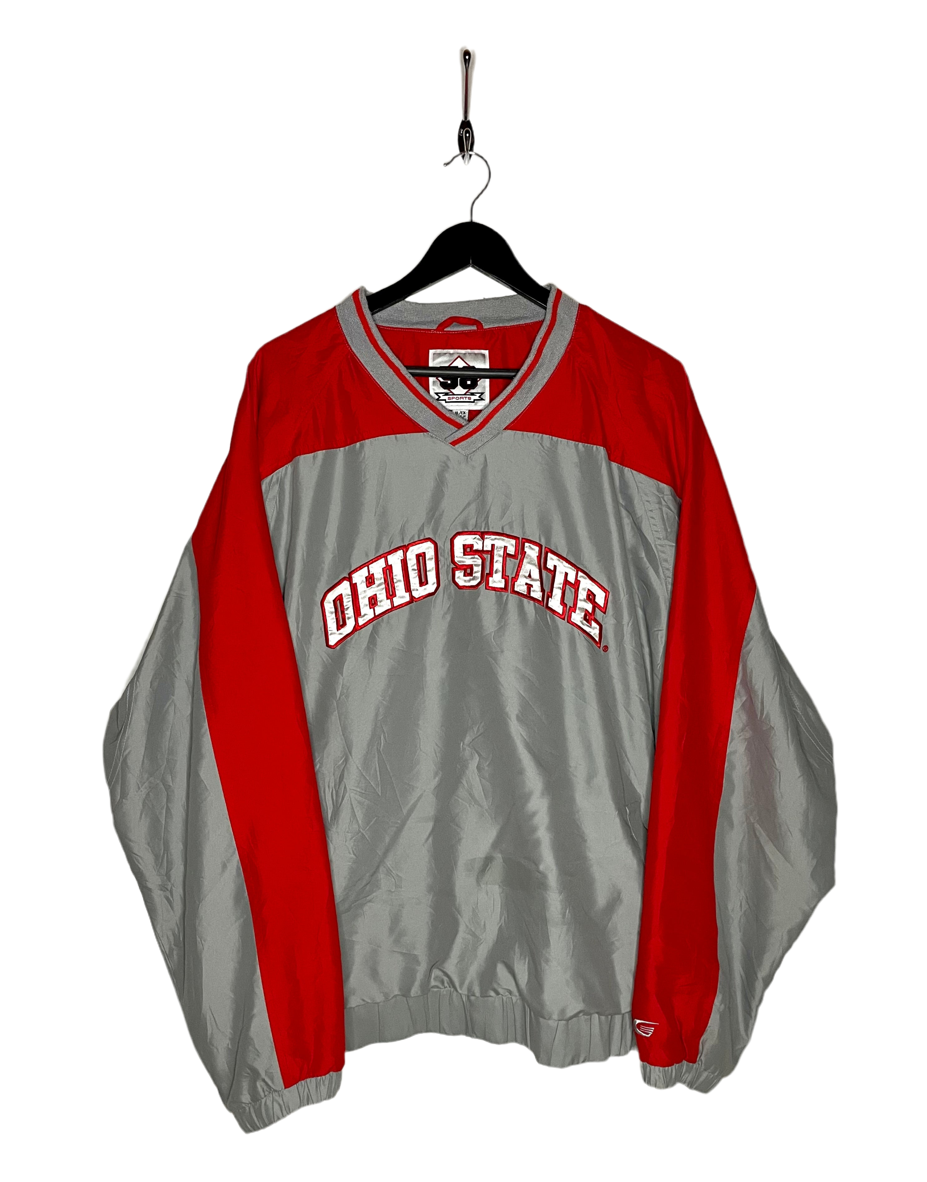 58 Sports Ohio State Sweater Grey/Red Size XL