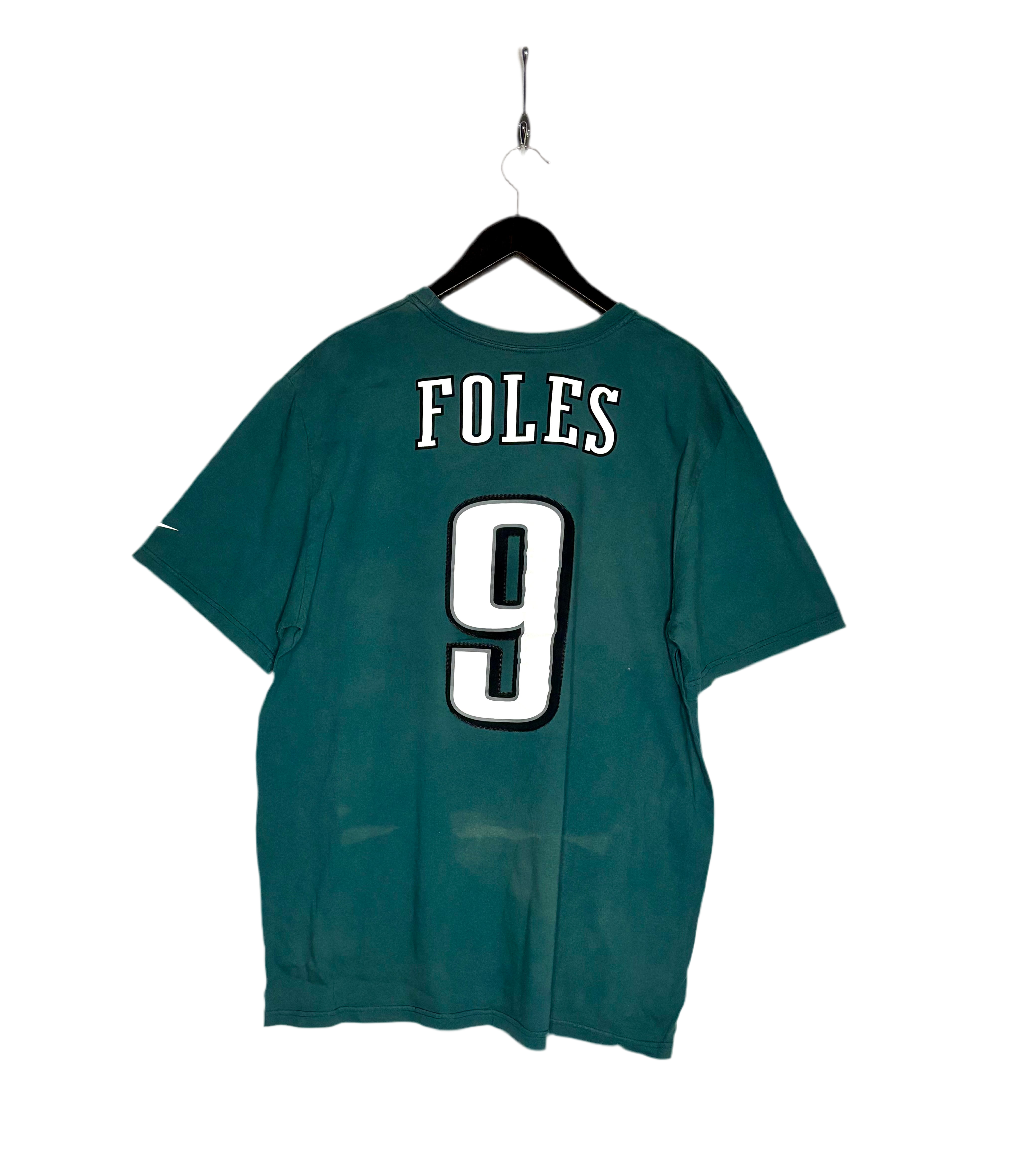 Nike NFL Philadelphia Eagles T-Shirt #9 Nick Foles Grün Größe XXL