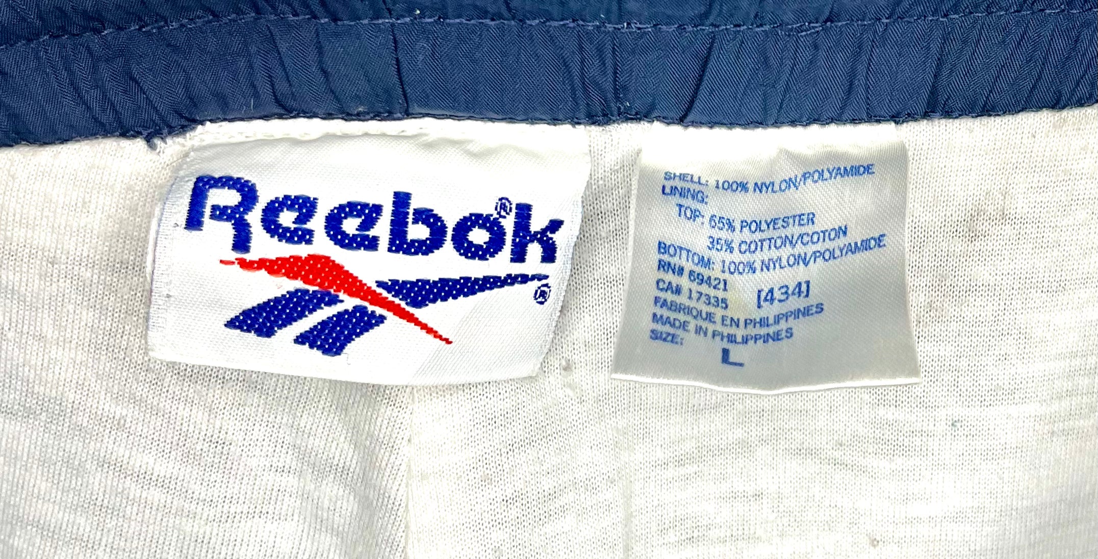 Reebok Vintage Trackpant Dunkelblau Größe L