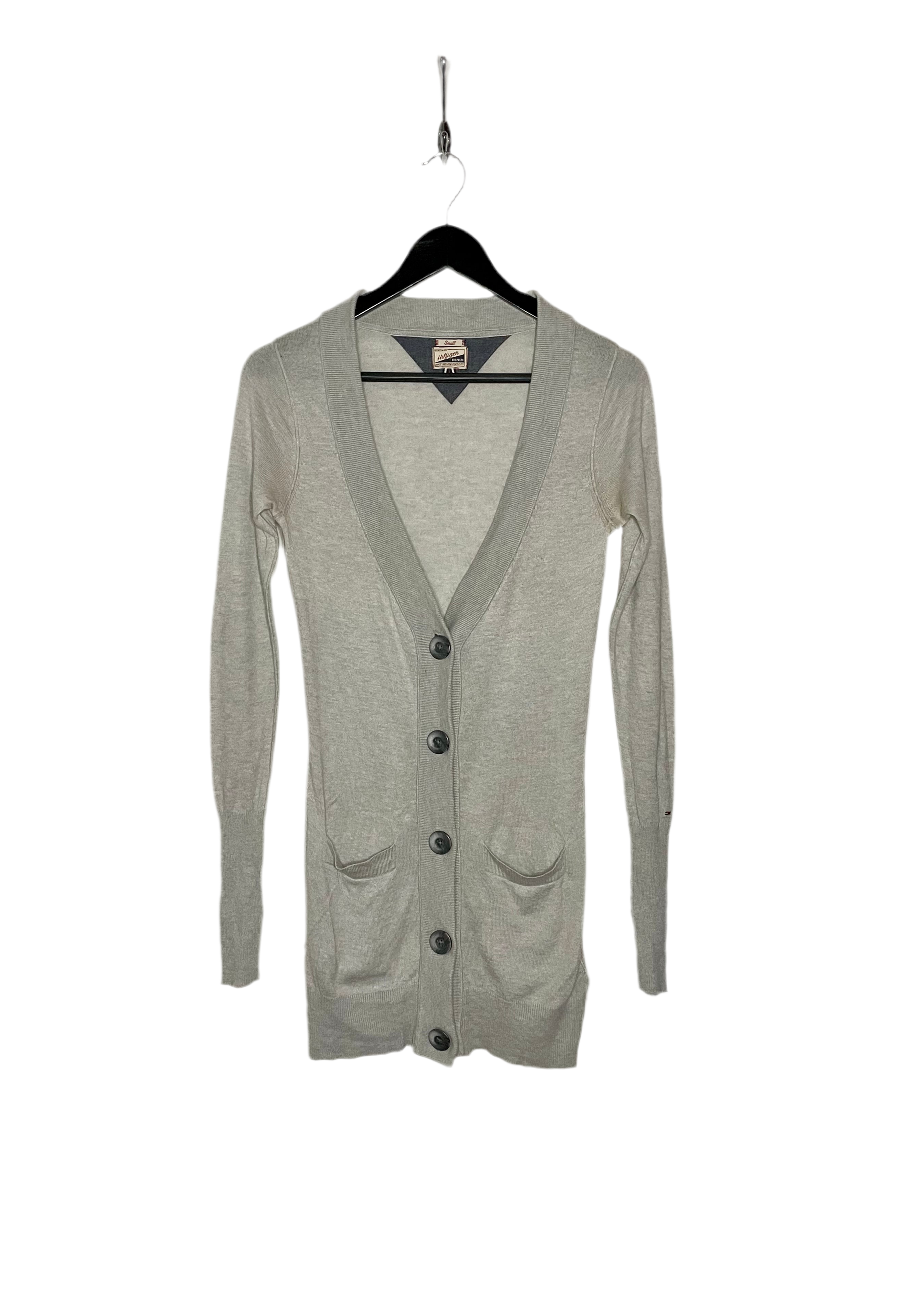 Hilfiger Denim Cardigan Grau Größe S Damen