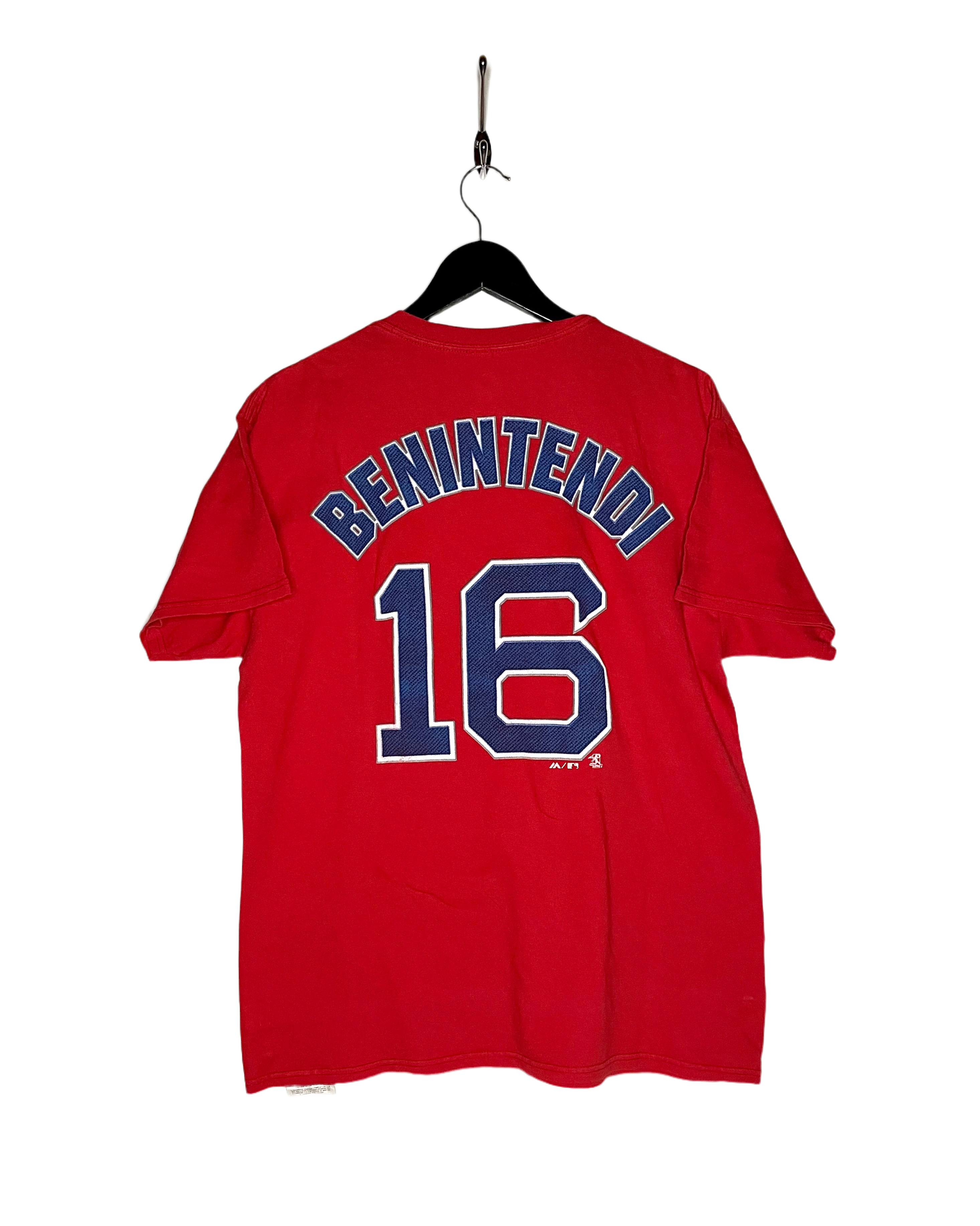 Majestic T-Shirt Boston Red Sox Benintendi #16 Red Size L