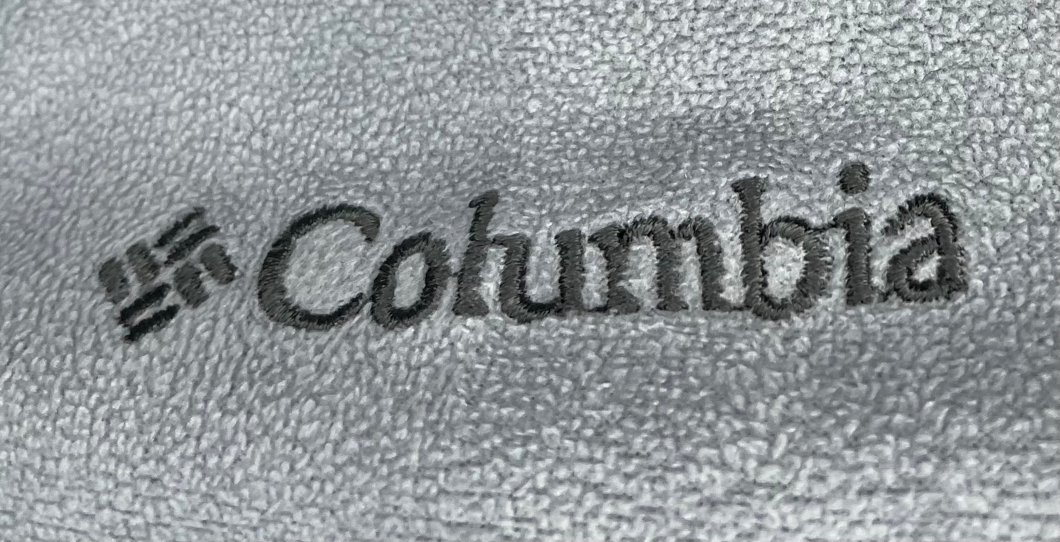 Columbia Vintage Q-Zip Fleece Sweater Blue Gray Size L