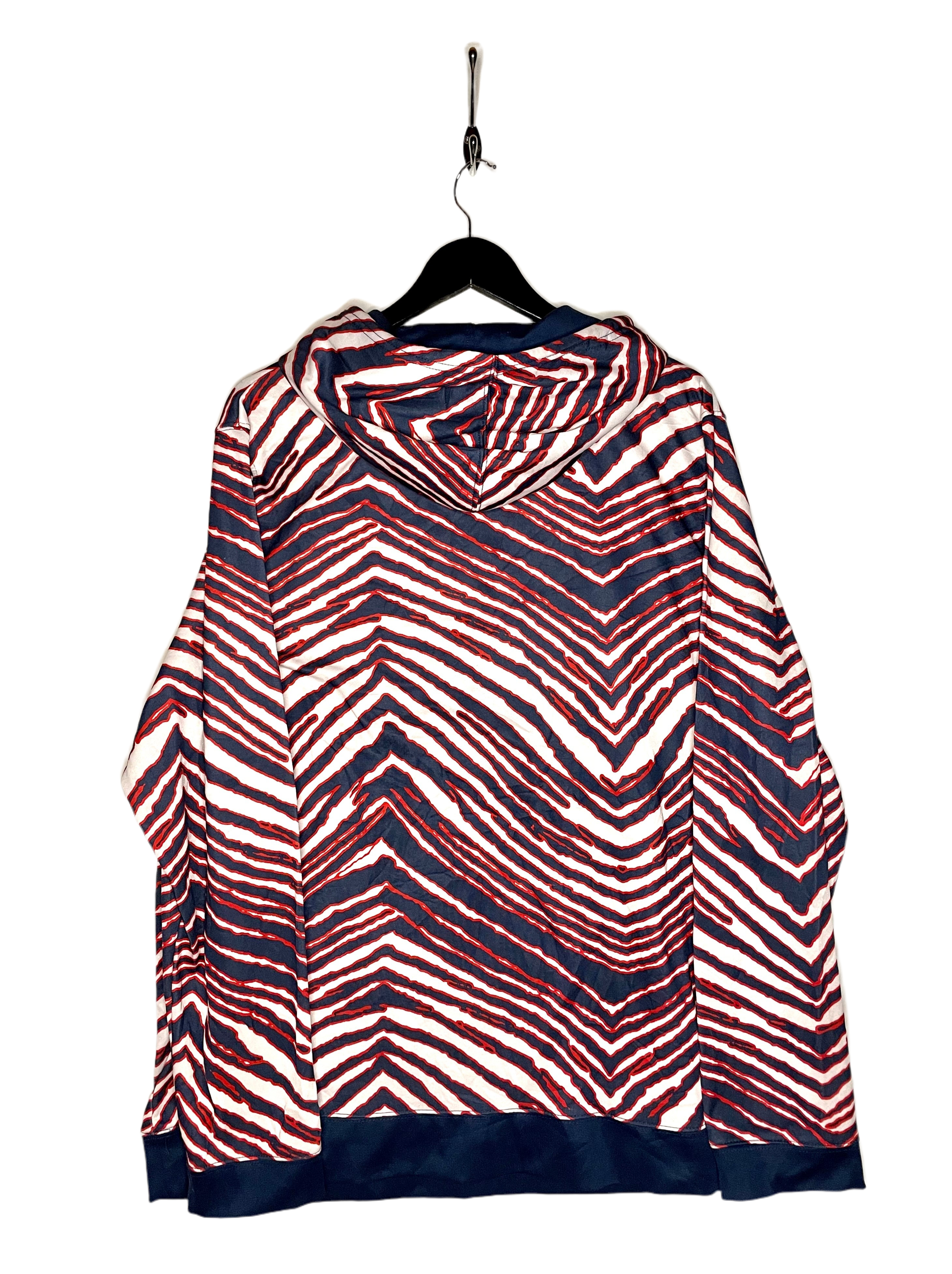 Sudadera con capucha NFL New England Patriots animal print talla XL