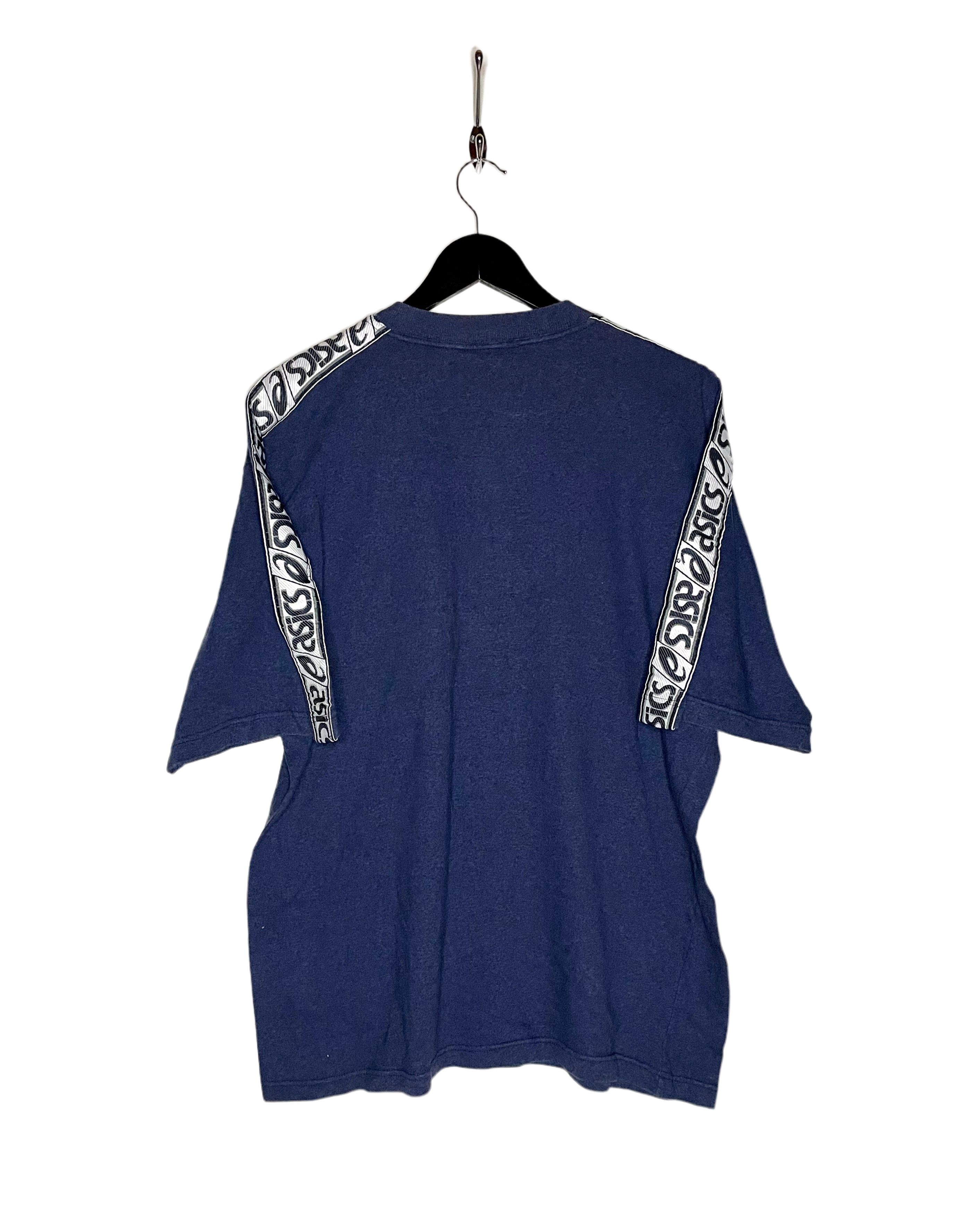 Asics Vintage T-Shirt Blue Size XXL