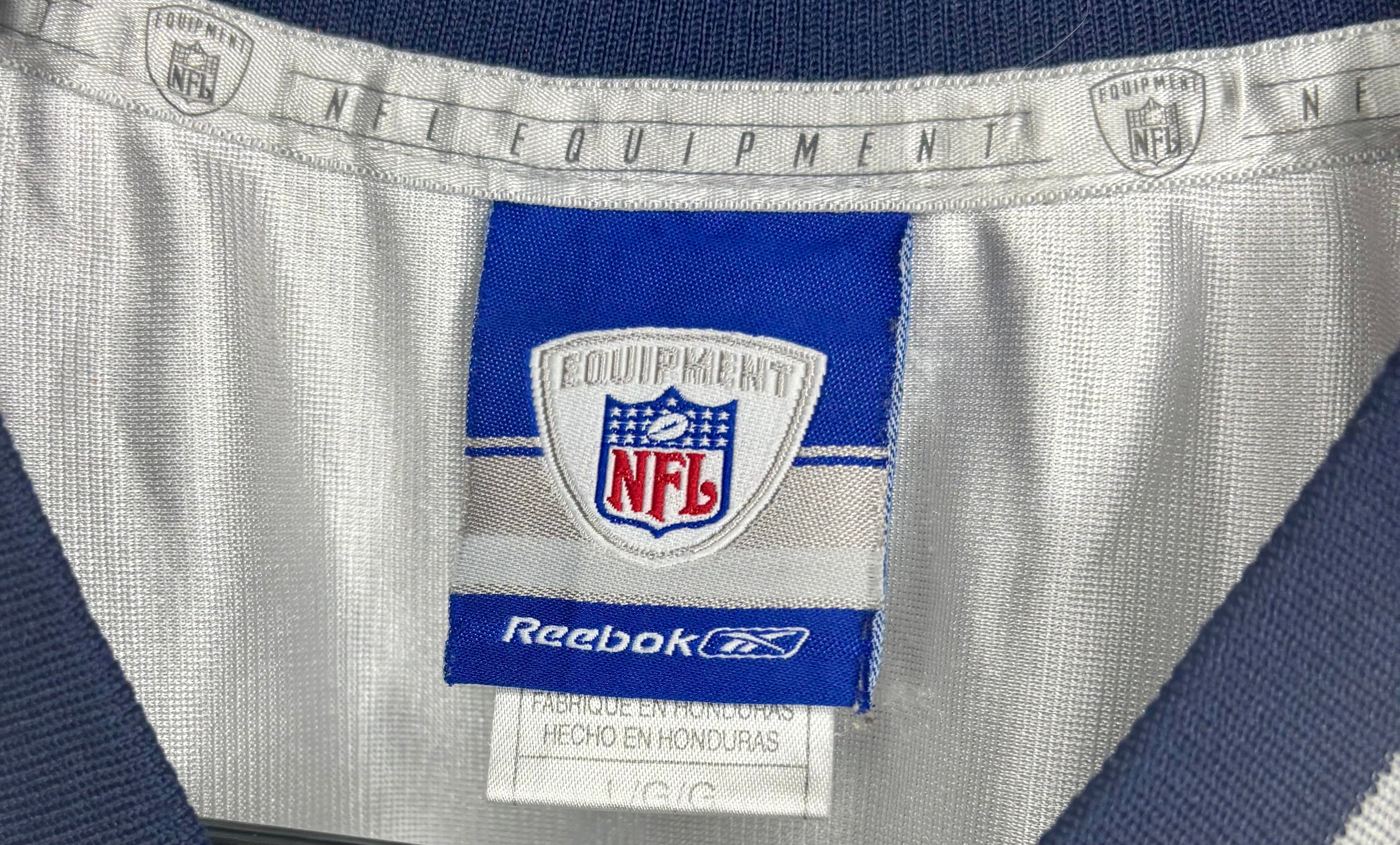 Reebok NFL New England Patriots Jersey #12 Tom Brady Weiß Größe L