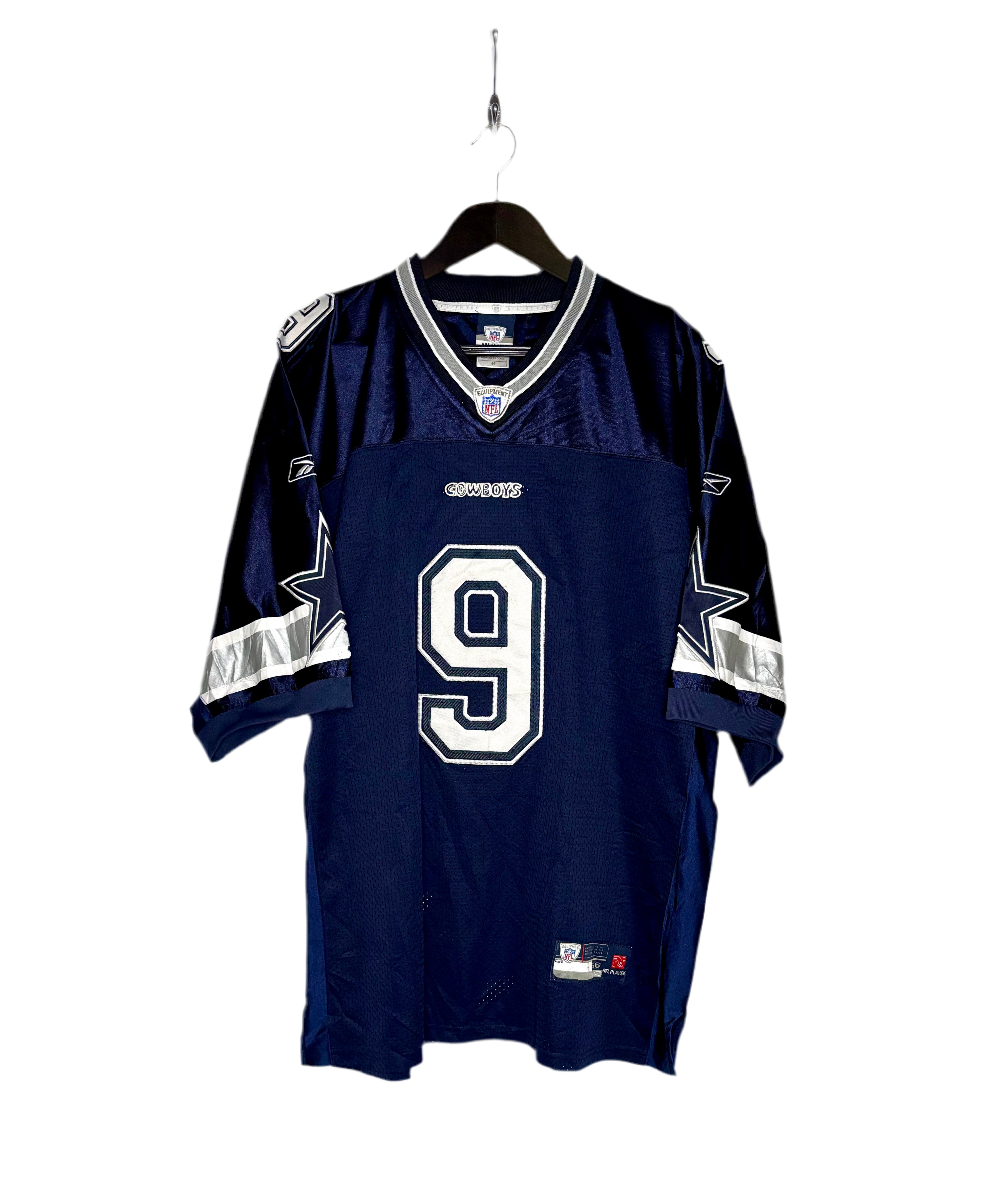 Reebok NFL Vintage Dallas Cowboys Jersey #9 Tony Romo Blau Größe XXL