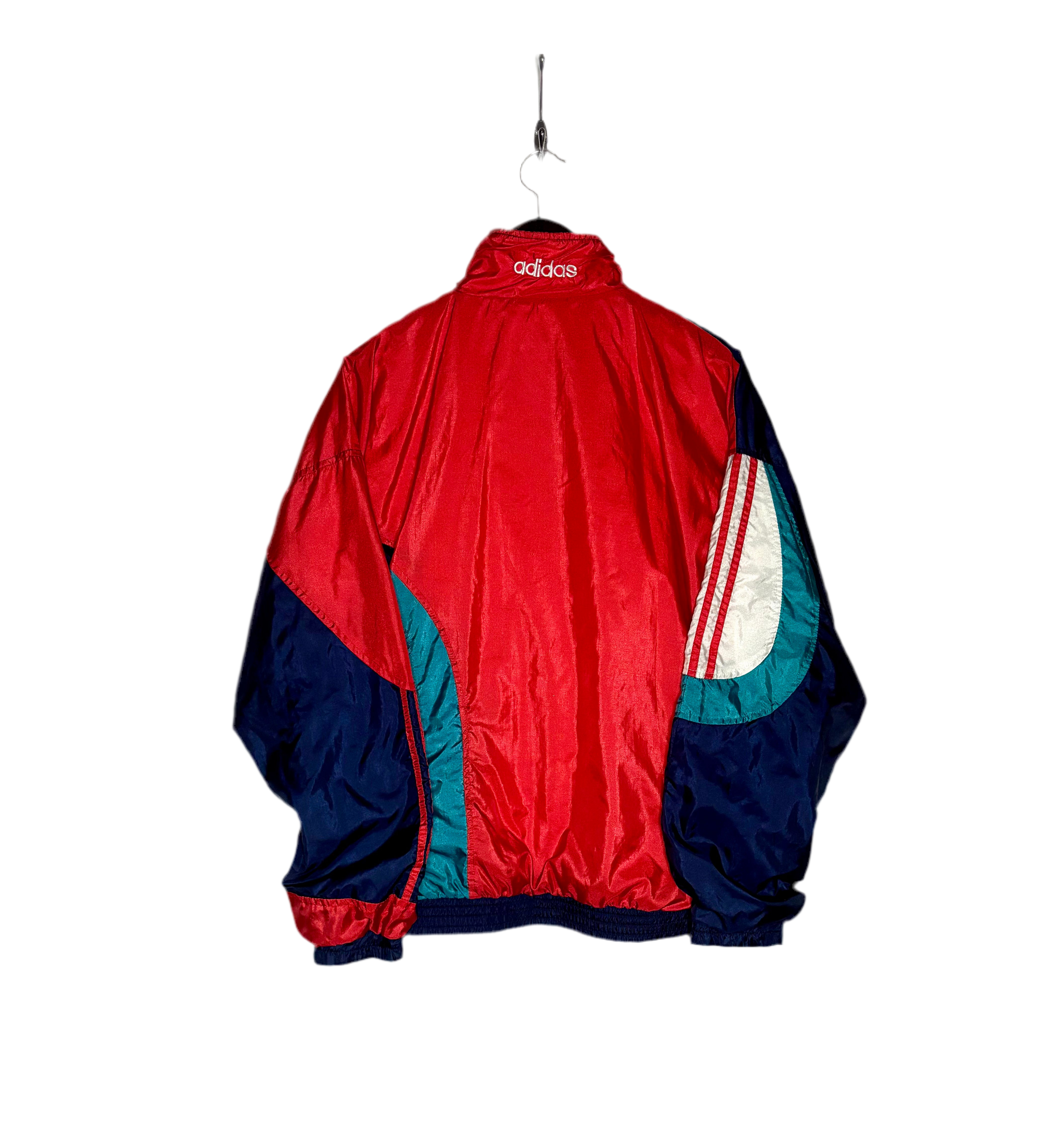Adidas Vintage Trainingsjacke Colourlook 90s Style Größe M