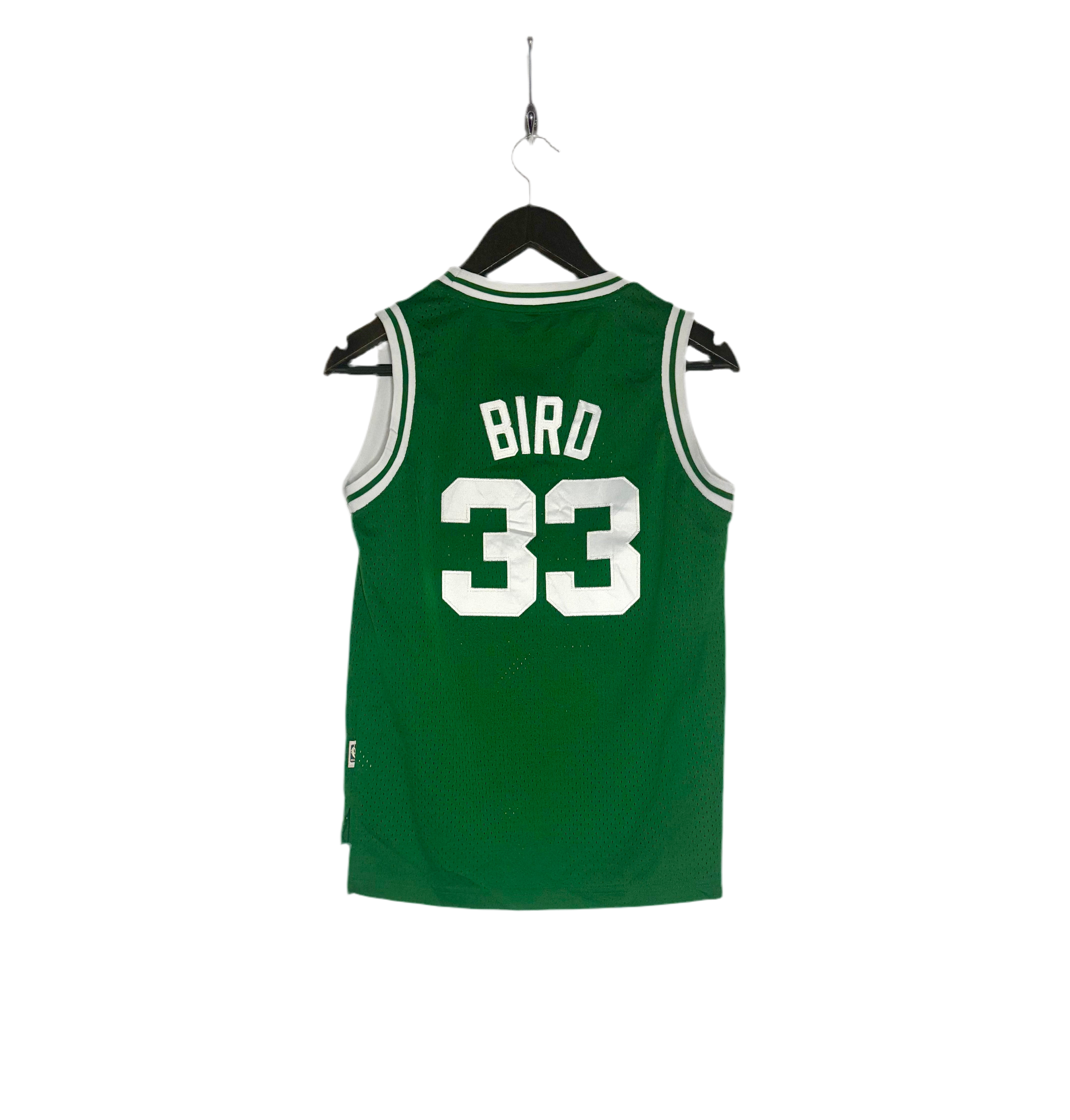 Adidas Vintage NBA Hardwood Classics Boston Celtics Jersey #33 Larry Bird Grün Größe M Kinder
