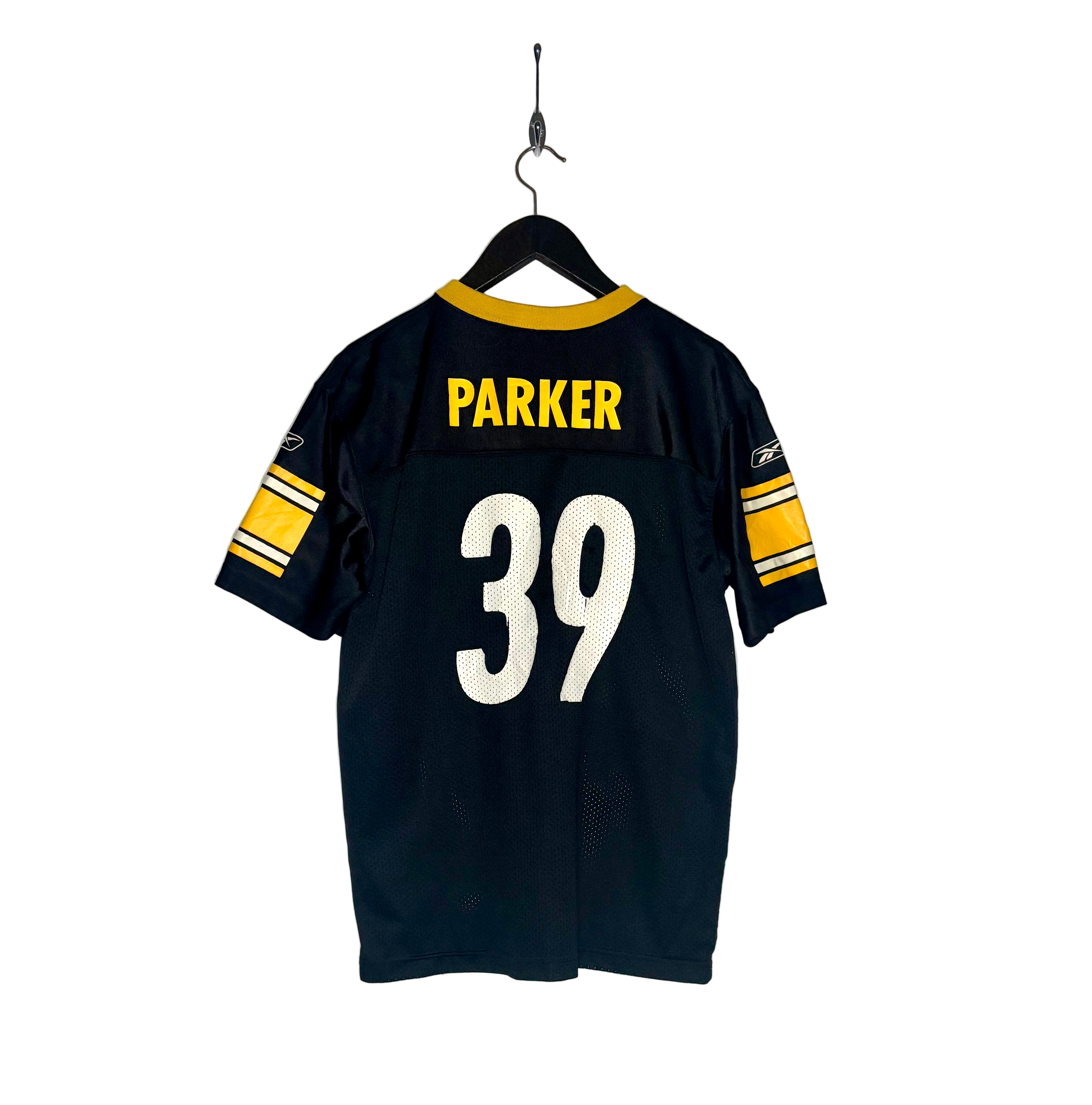 Reebok NFL Pittsburgh Steelers Jersey #39 Willie Parker Schwarz Größe XL Kinder