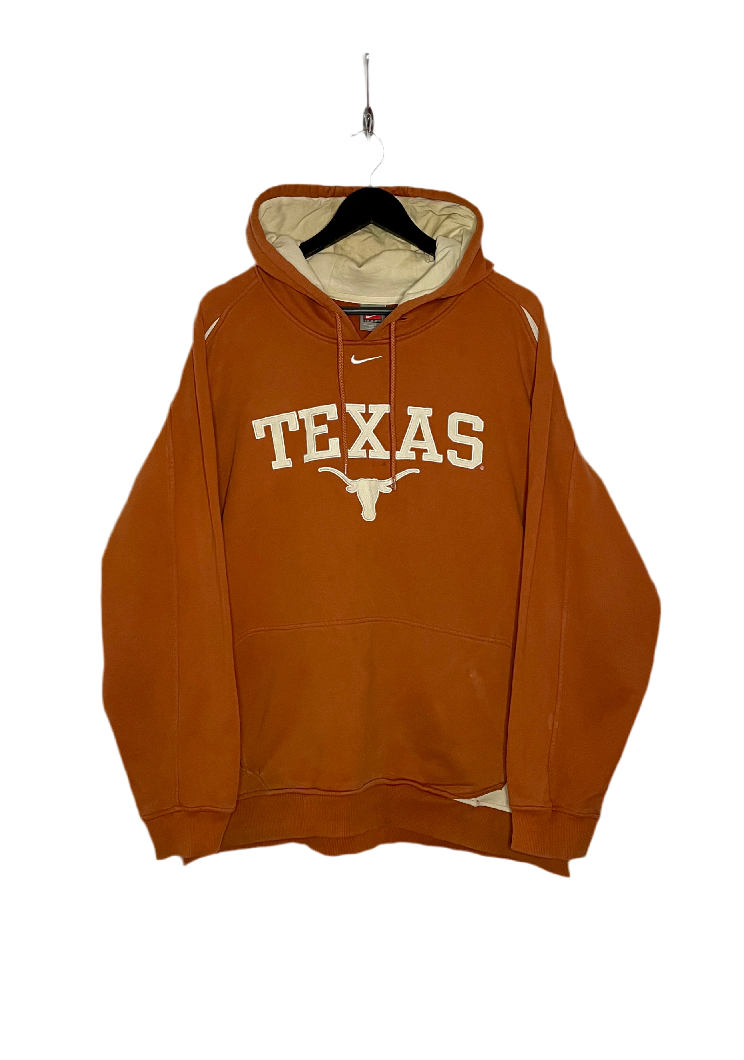 Nike Vintage Hoodie Texas Longhorns Braun Größe L