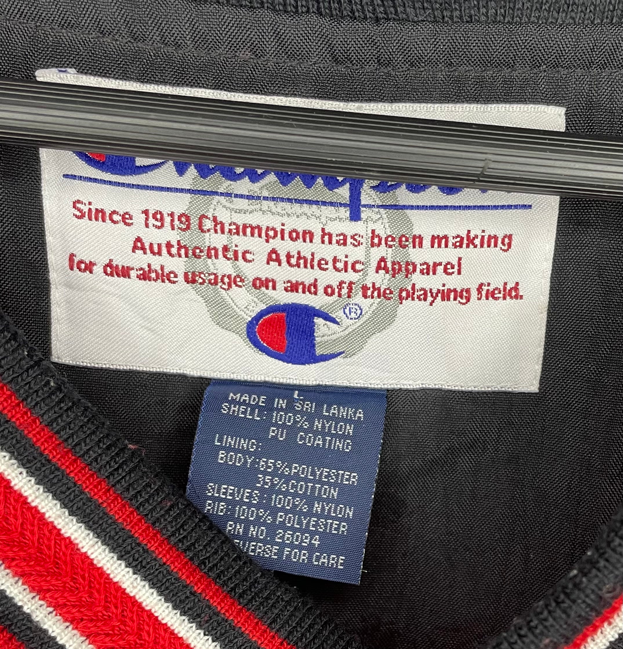 Champion Windbreaker Ohio State Red Size L