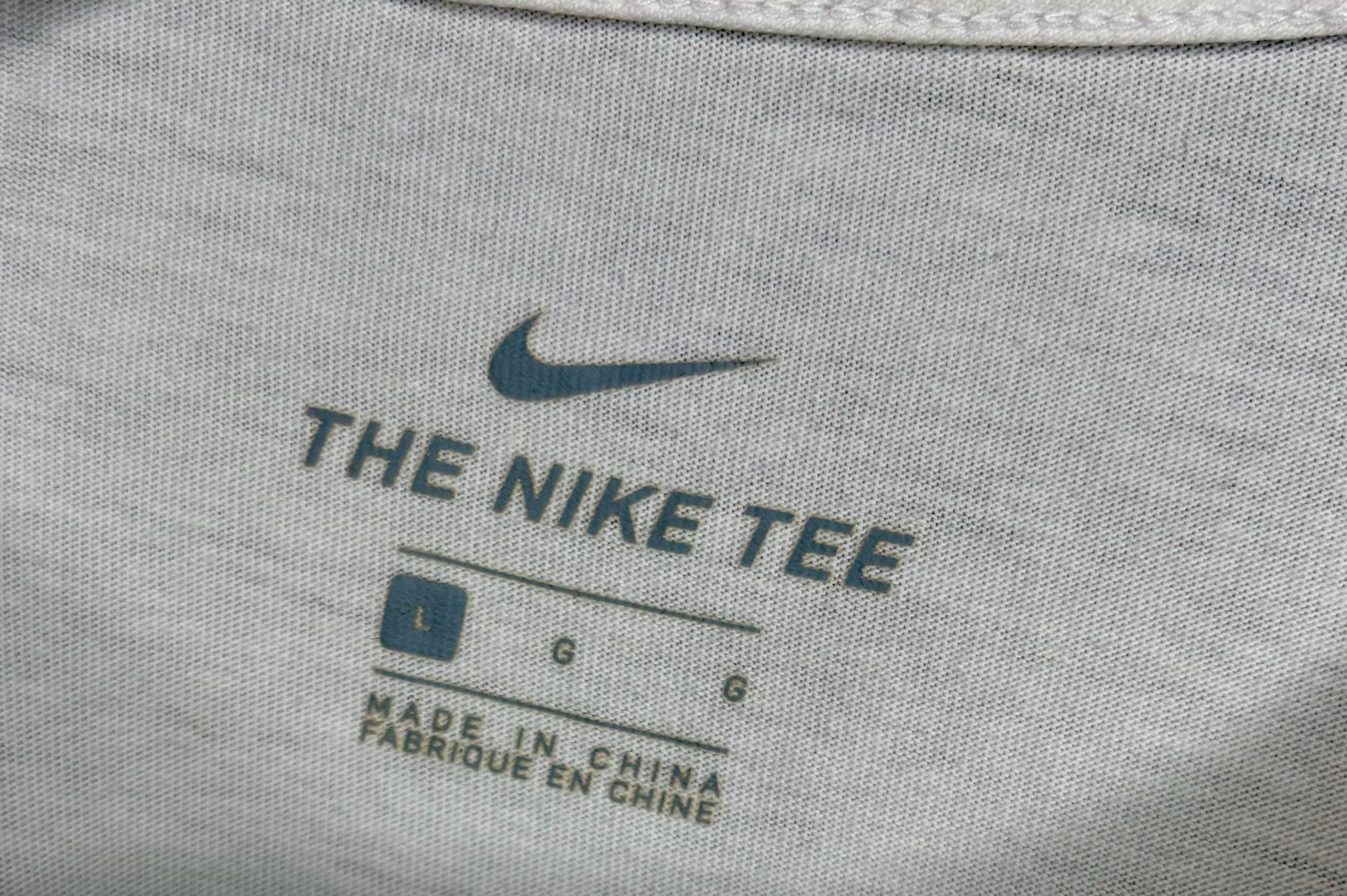 Nike Big Swoosh T-Shirt Weiß Größe L