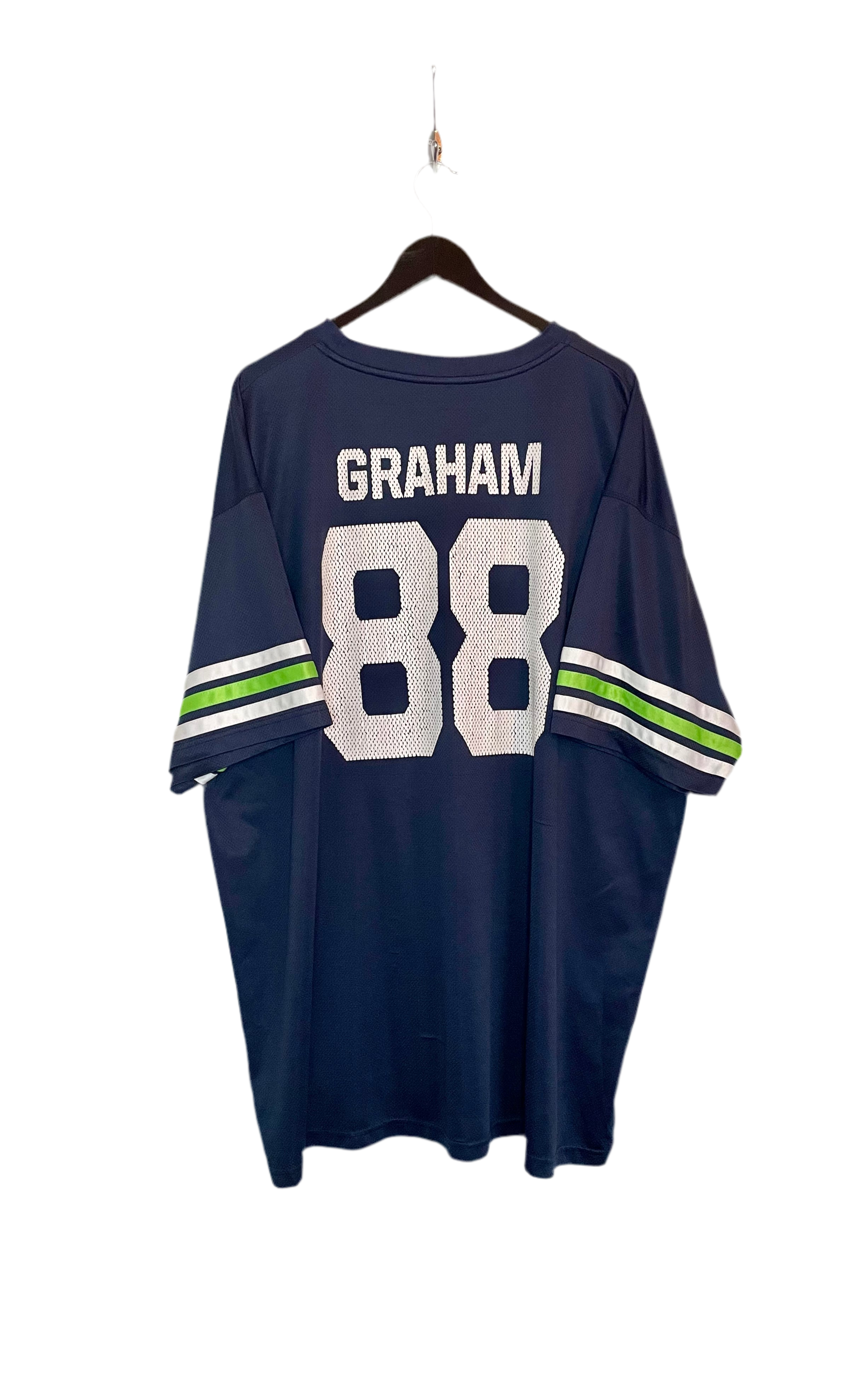 NFL Jersey Seattle Seahawks #88 Jimmy Graham Blau Größe XXL