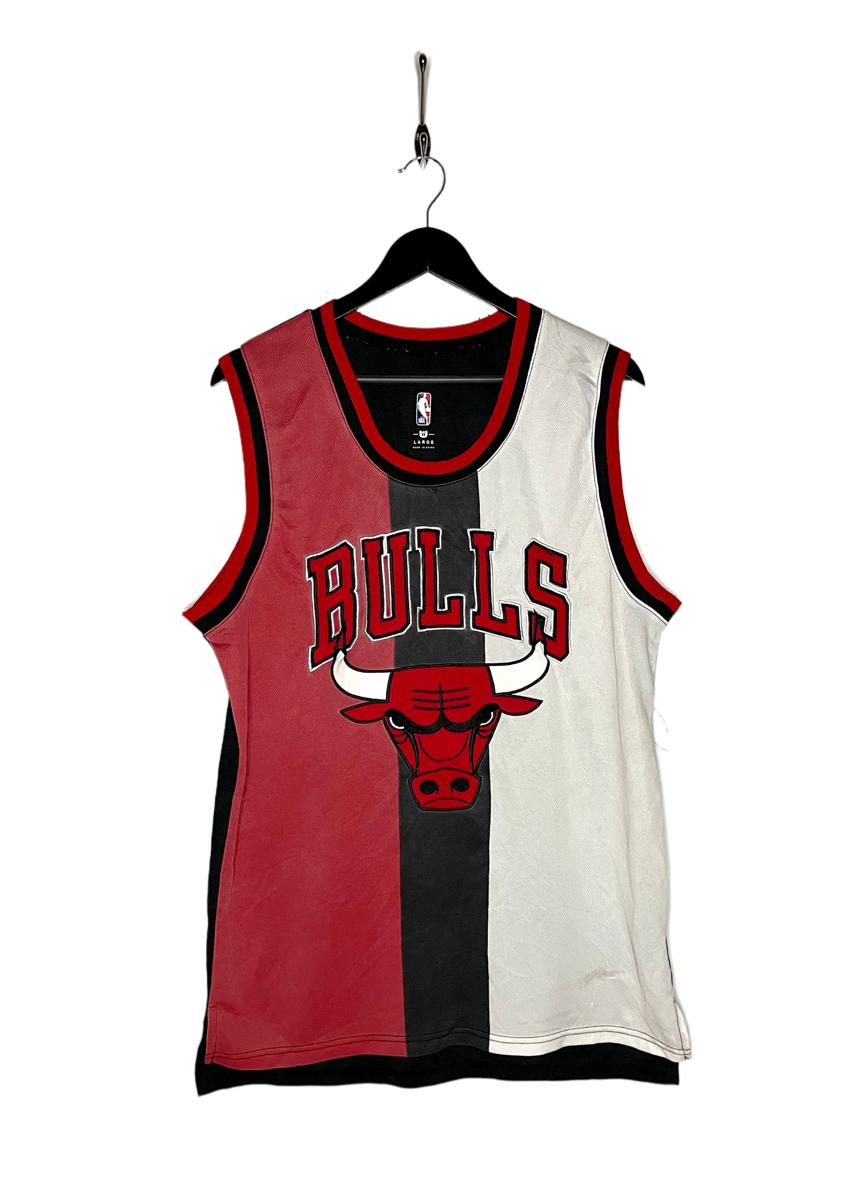NBA Vintage Jersey Chicago Bulls Red/Black/White Size L