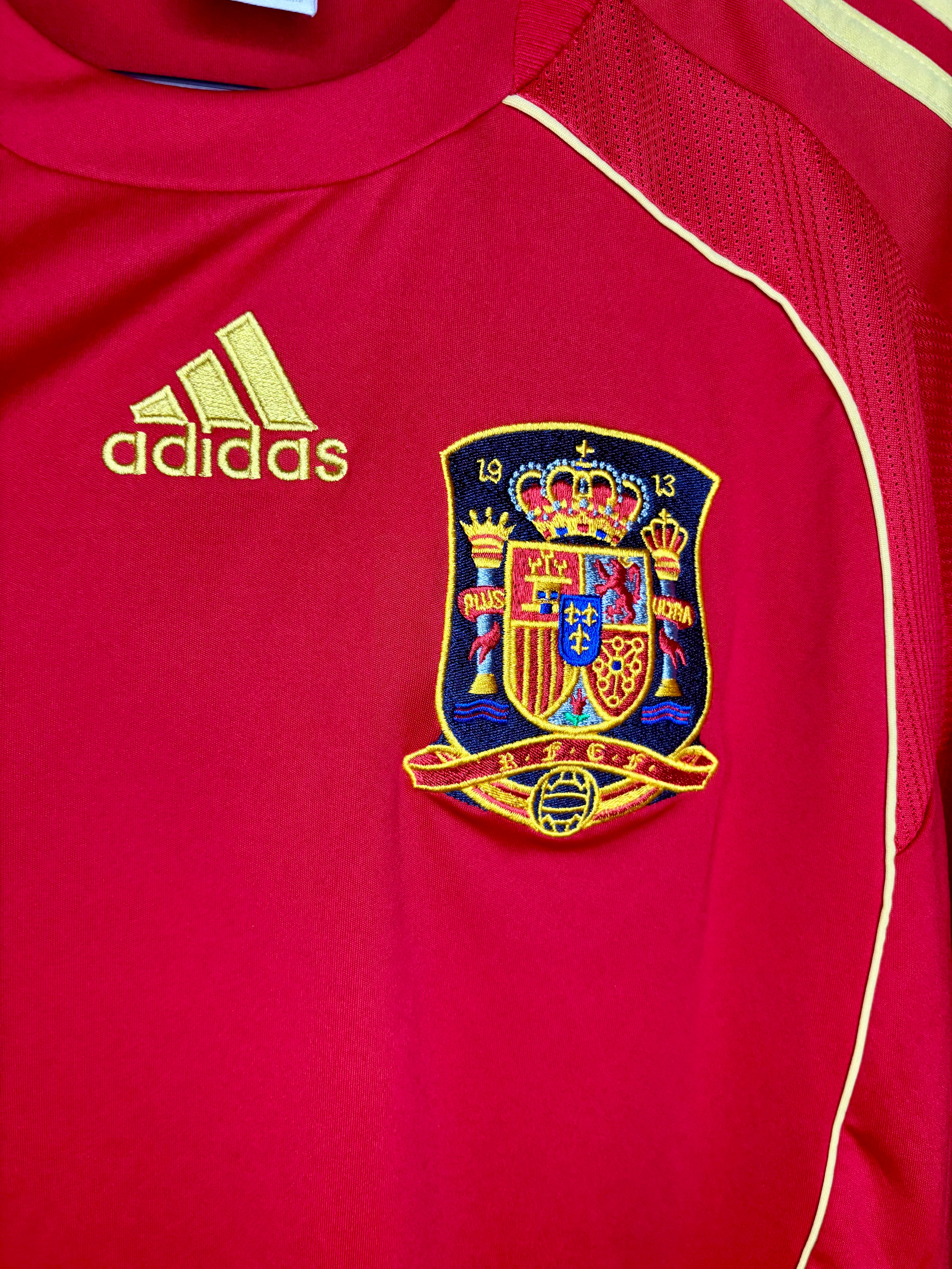 Adidas Spanien Trikot #9 Fernando Torres Rot Größe XL