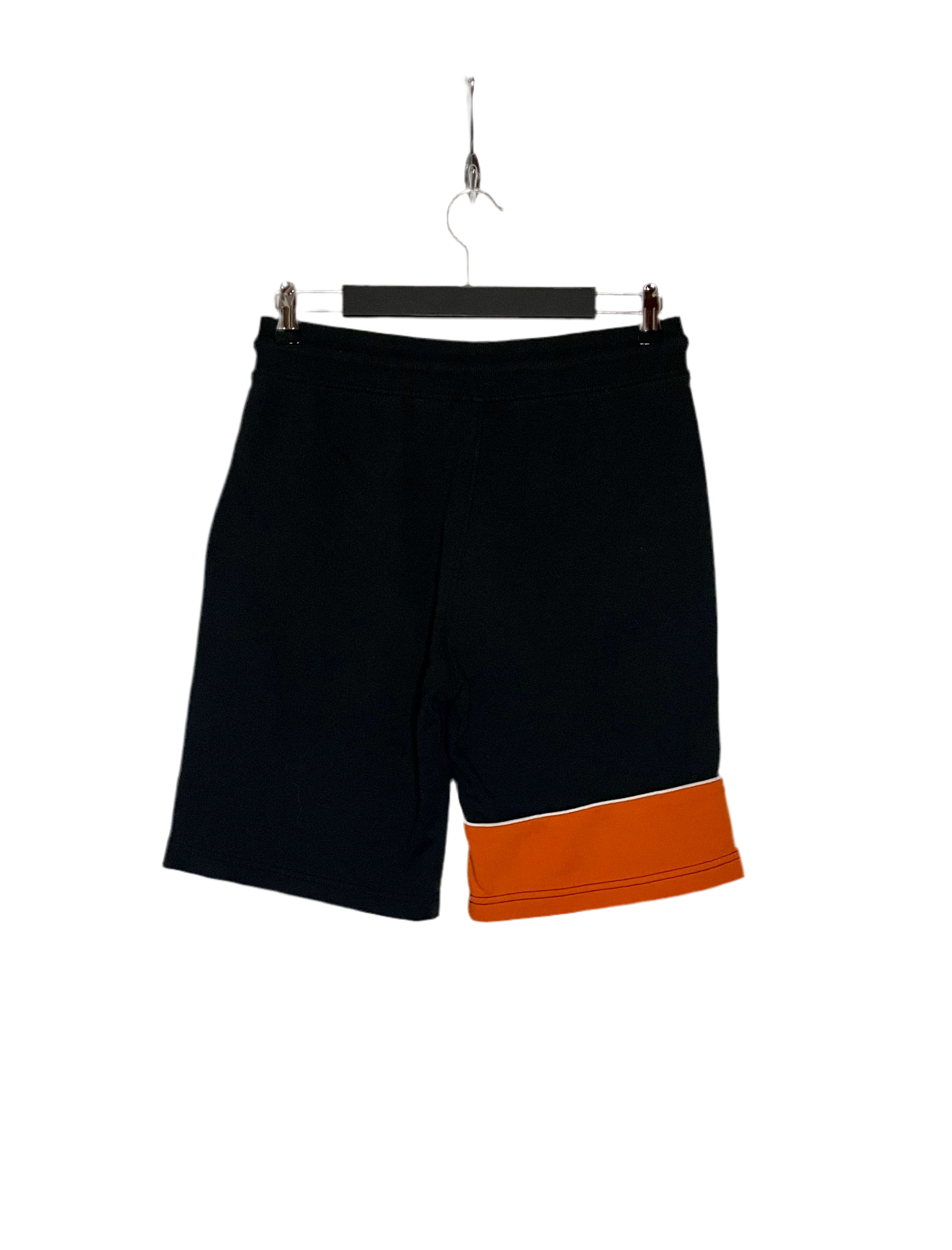Lotto Vintage Baumwollshorts Schwarz/Orange Größe M