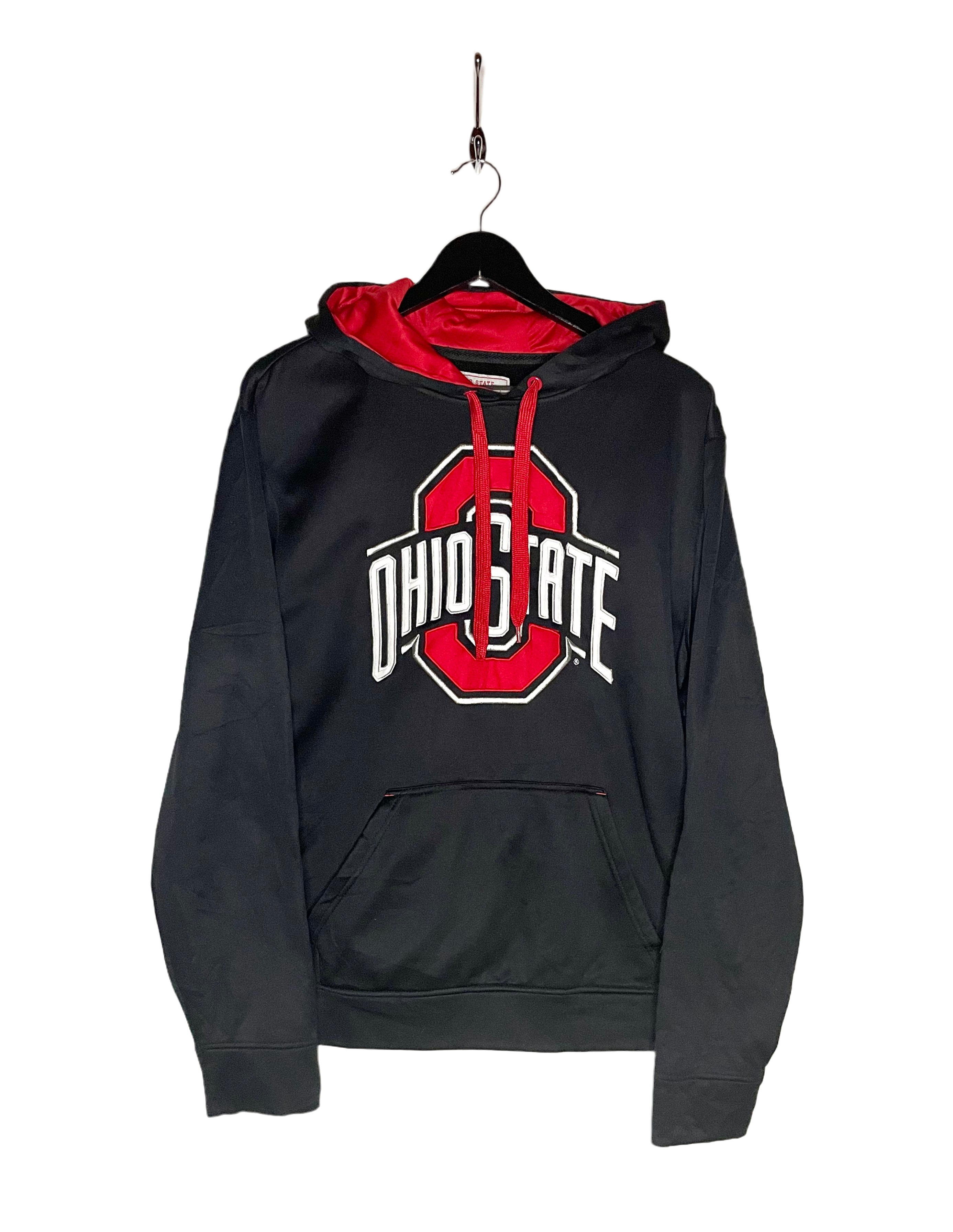 Sudadera Ohio State Varsity Negro/Rojo Talla L