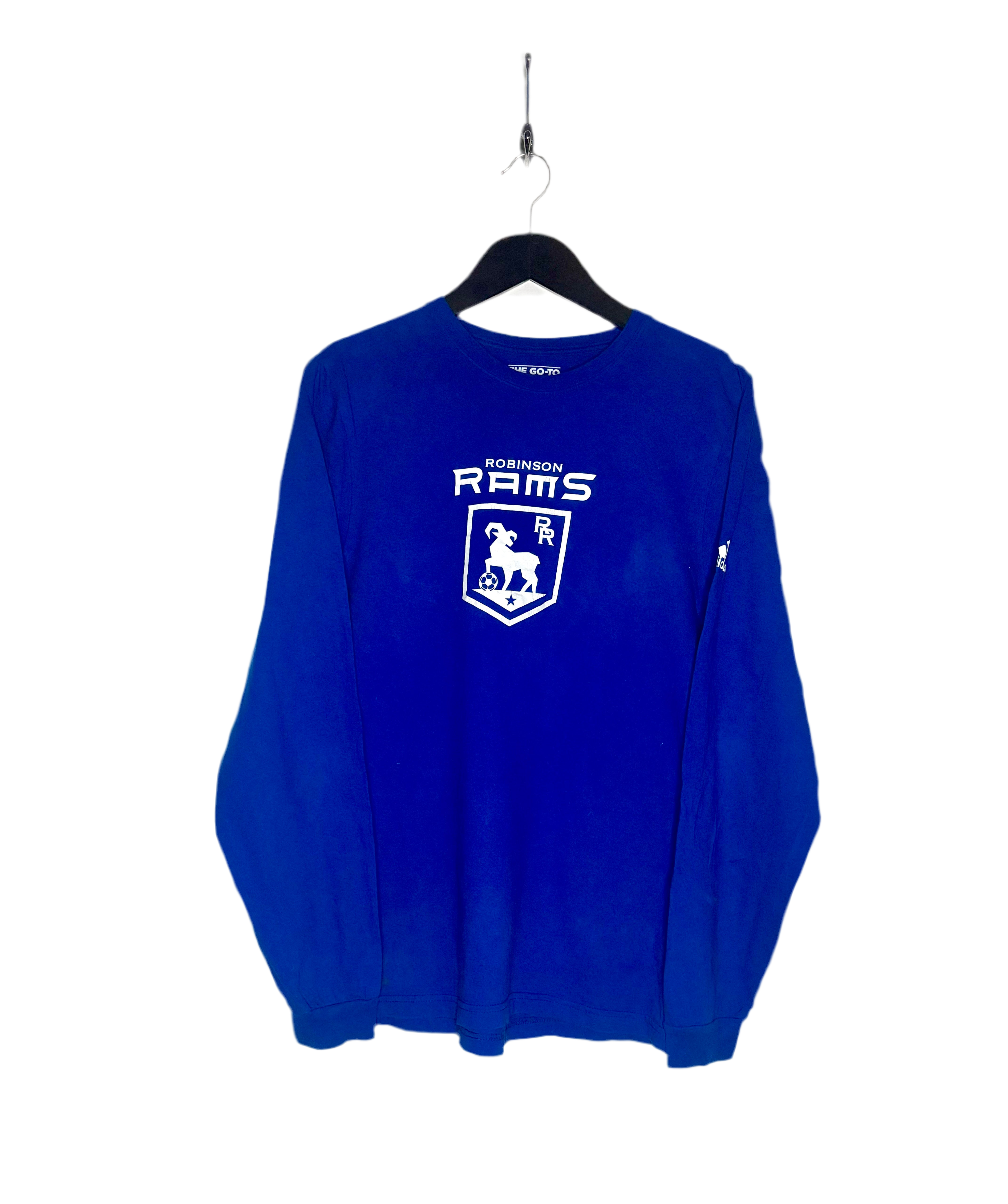 Adidas Robinson Rams Longsleeve Blau Größe M