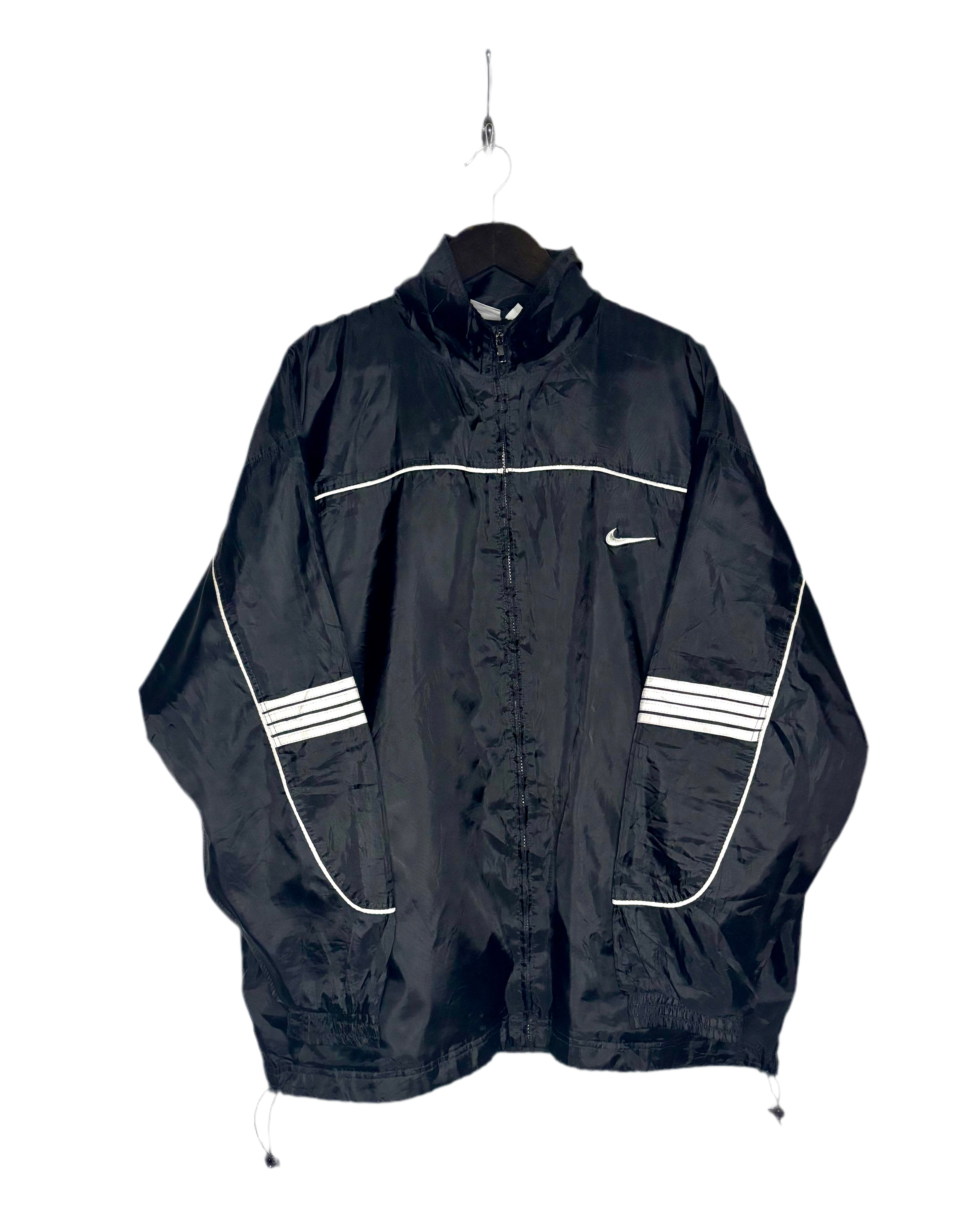 Nike Vintage Trainingsjacke Schwarz Größe XL