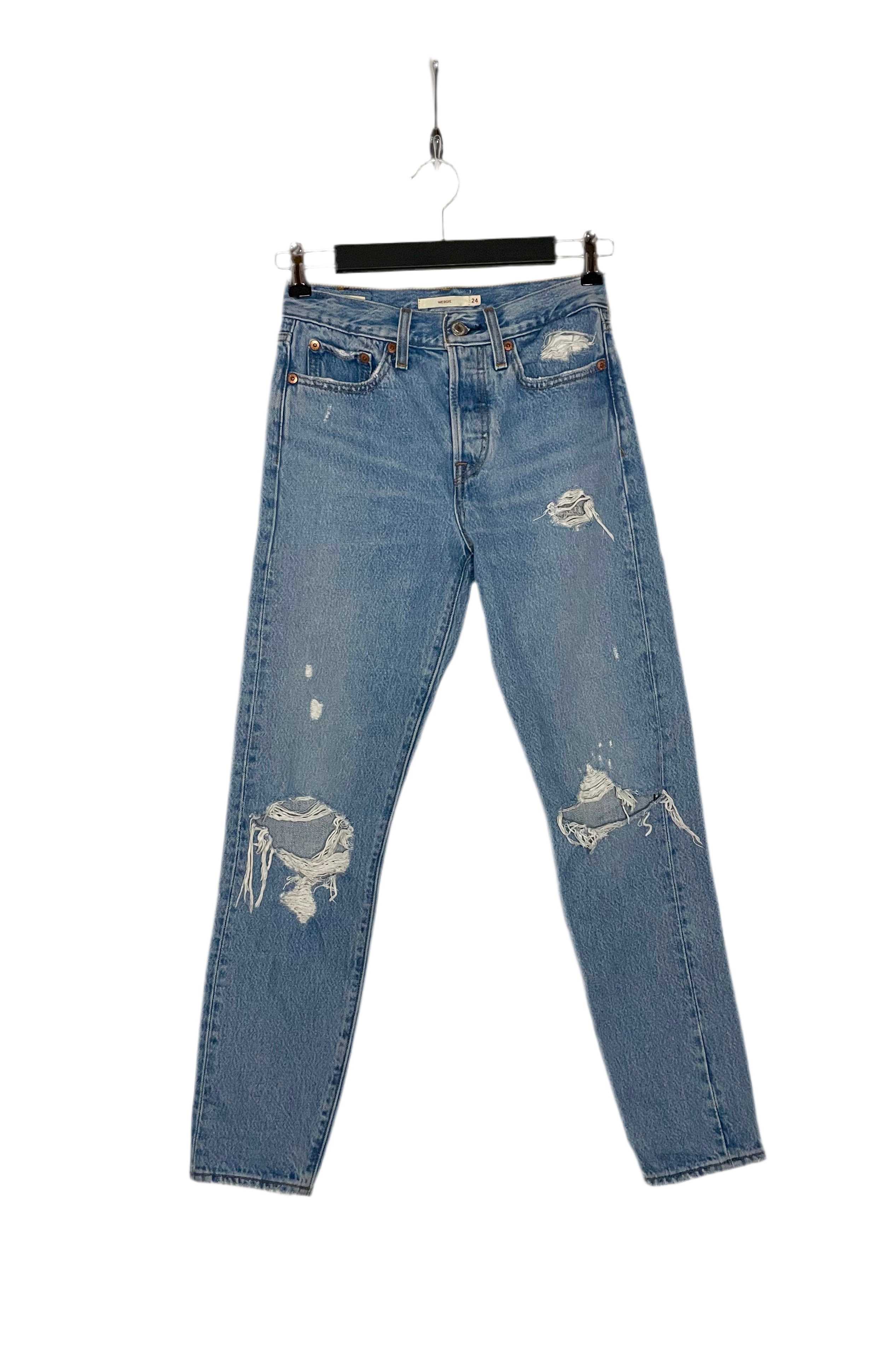 Levi`s Jeans Wedgie Hellblau Größe 24 Damen