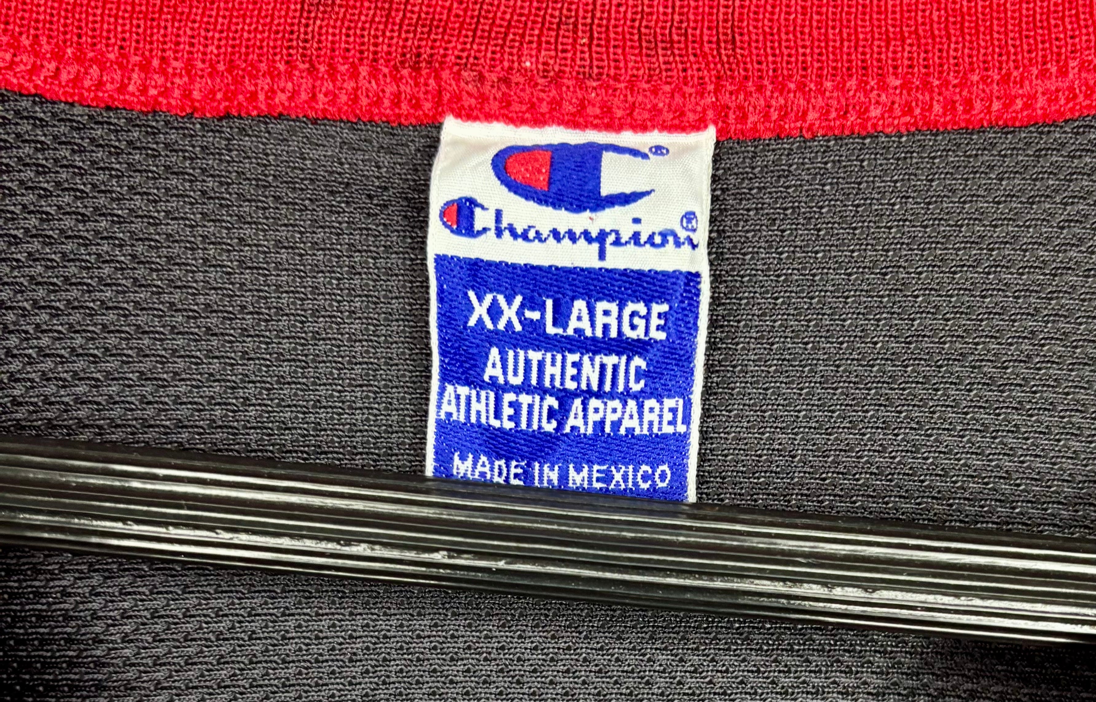 Champion NBA Vintage Philadelphia Sixers Jersey #3 Allen Iverson Schwarz Größe XXL