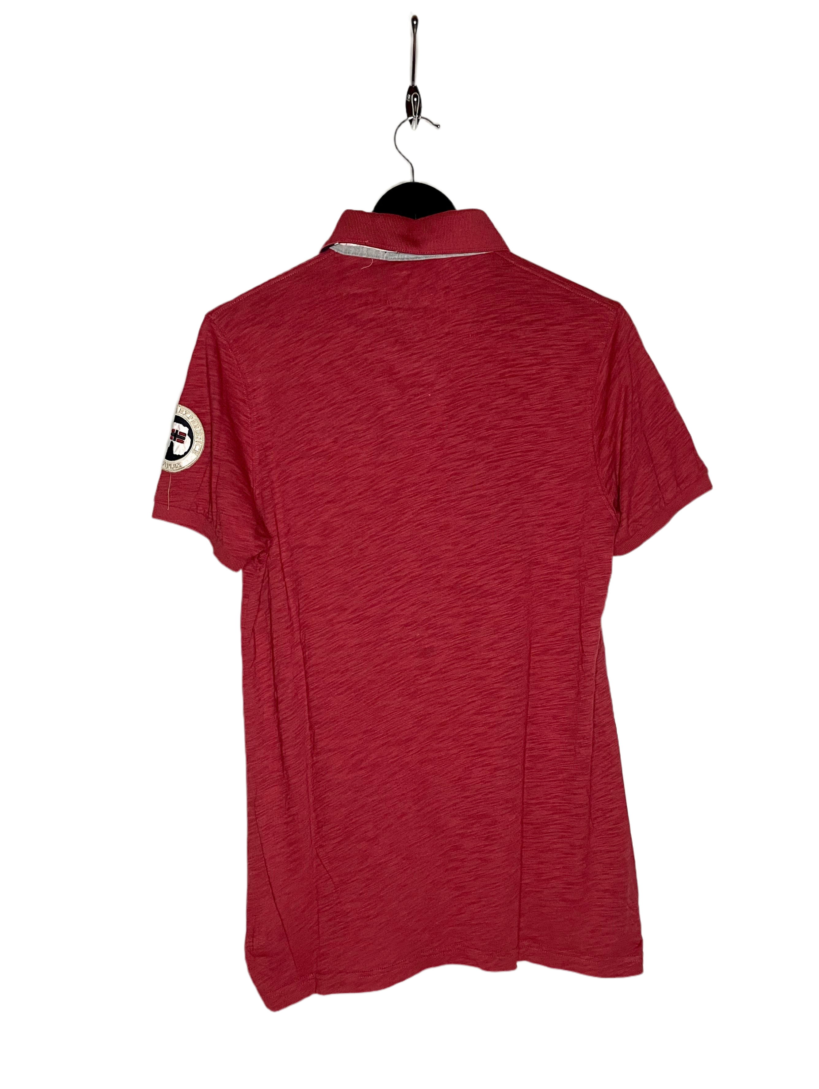 Napapijri Vintage Polo Shirt Red Size L