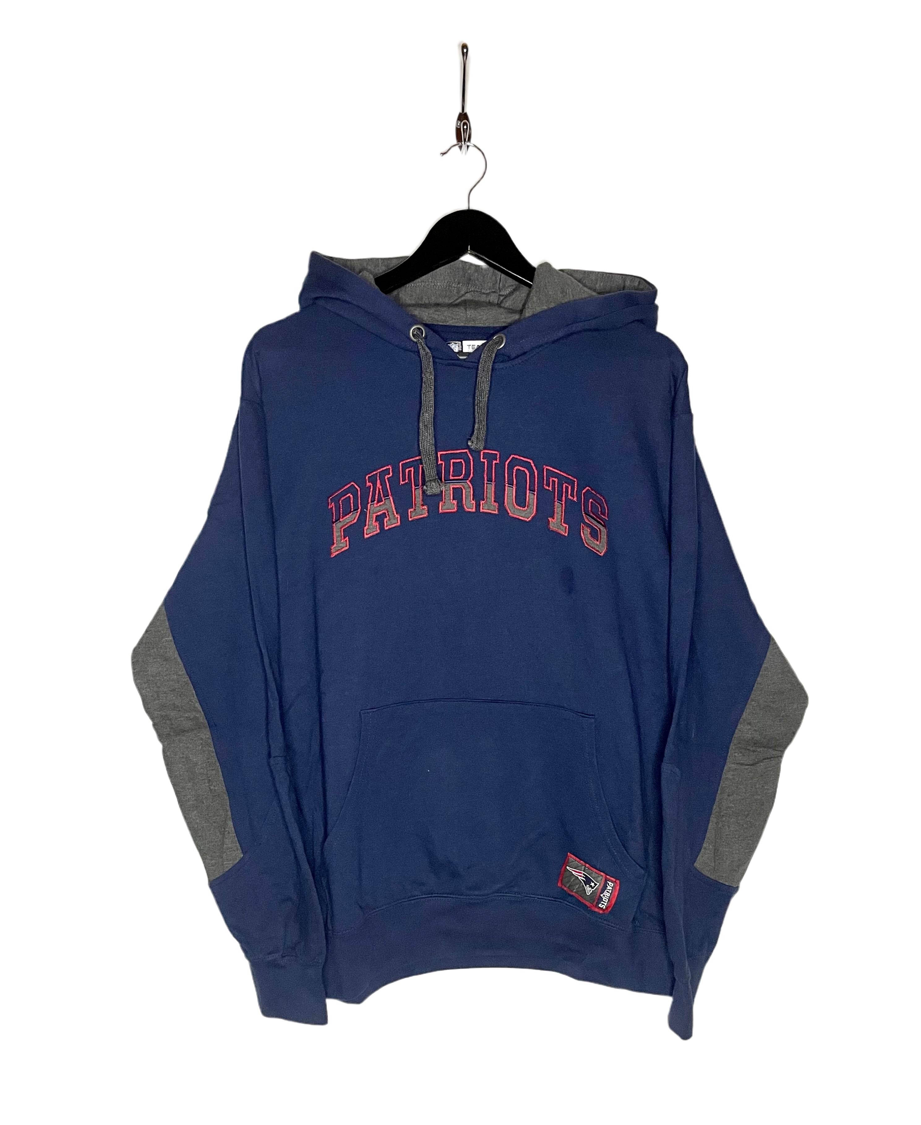 Sudadera NFL New England Patriots Azul Oscuro Talla L