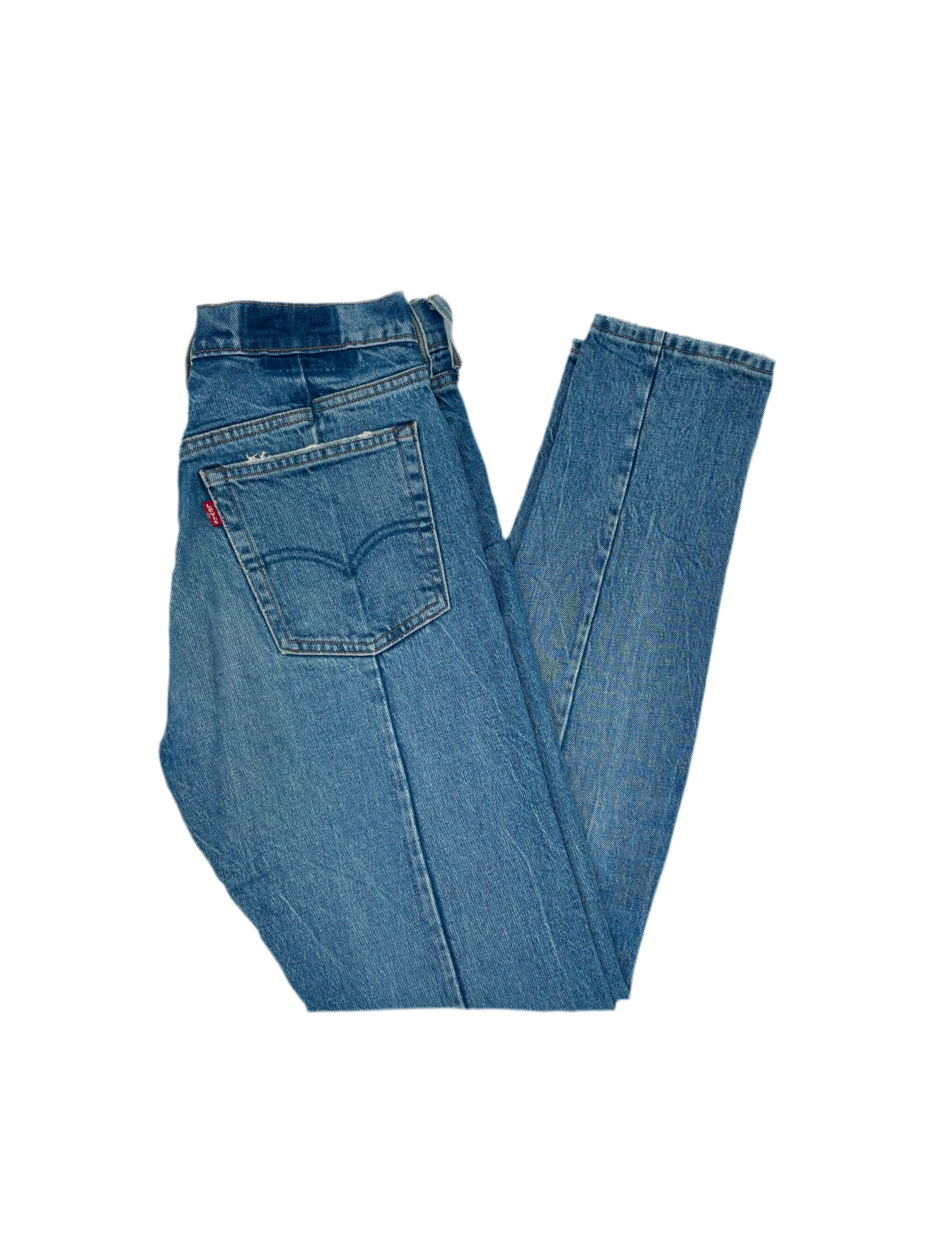 Levi's Blue Jeans 501 Skinny W26 L30