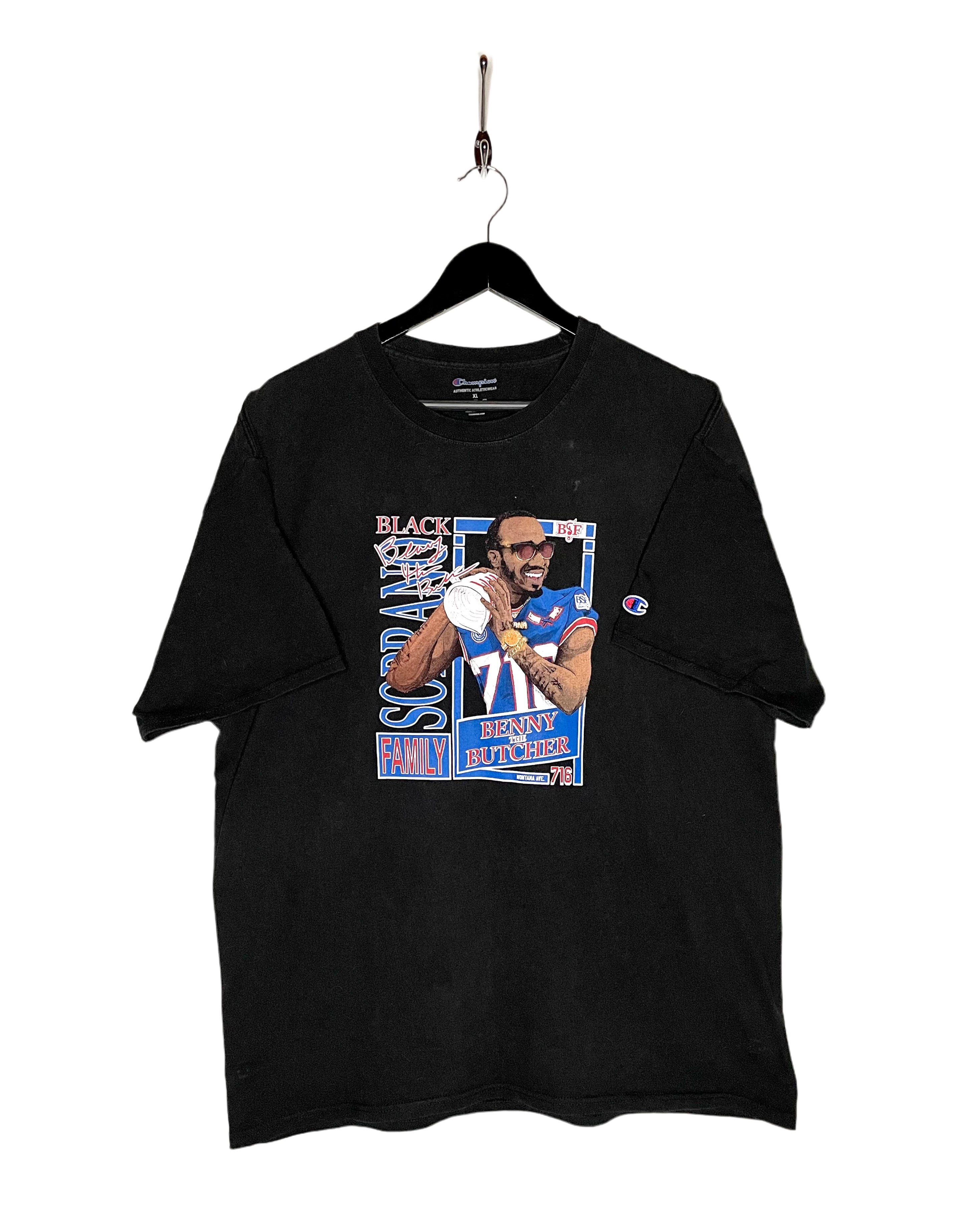 Champion T-Shirt Benny the Butcher x Buffalo Bills Black Size XL