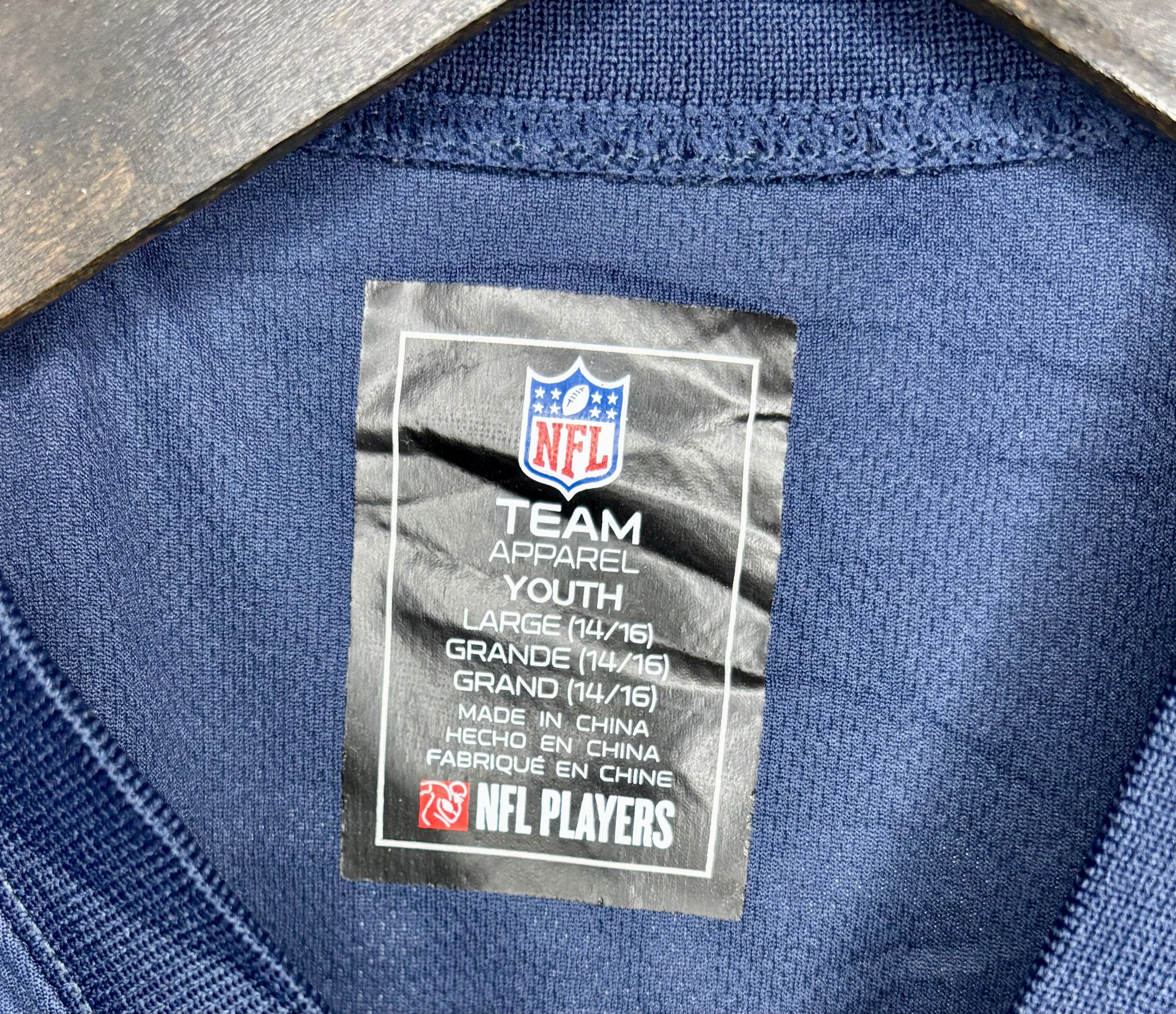 NFL Seattle Seahawks Jersey #16 Tyler Lockett Blau Größe L Kinder