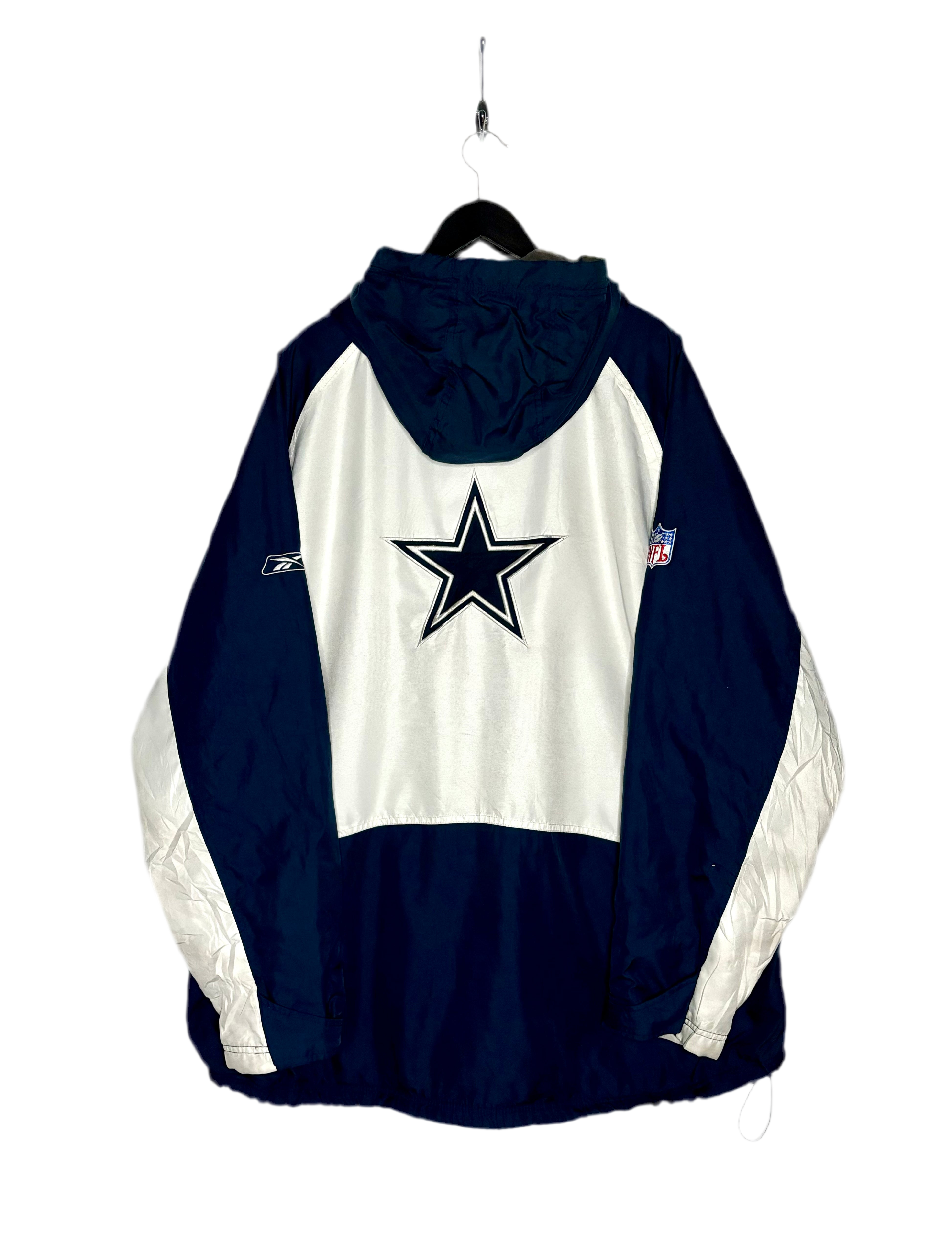 Reebok NFL Vintage Dallas Cowboys Winterjacke Blau Größe XXL