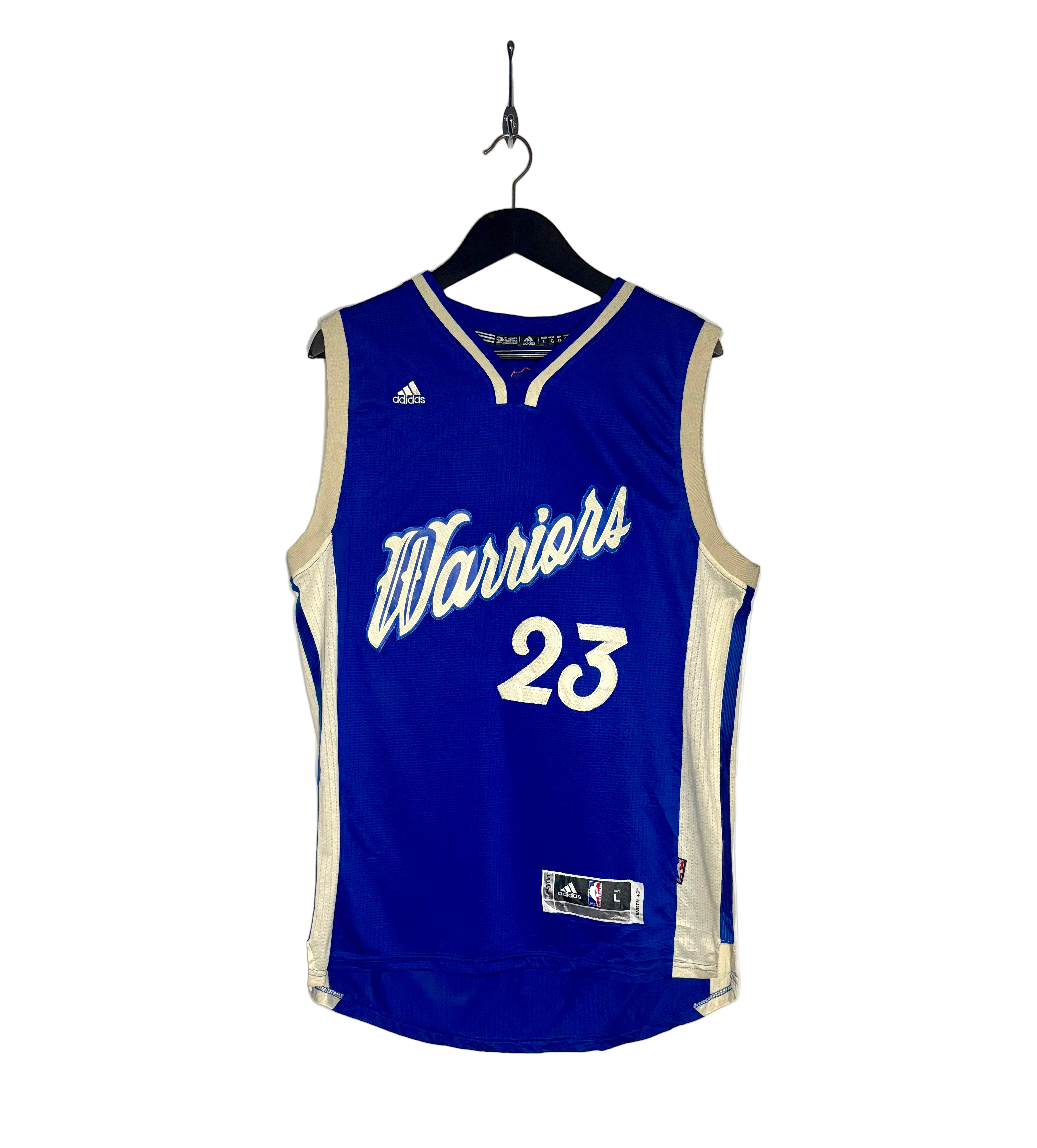 Adidas Vintage Golden State Warriors #23 Draymond Green Blau Größe L