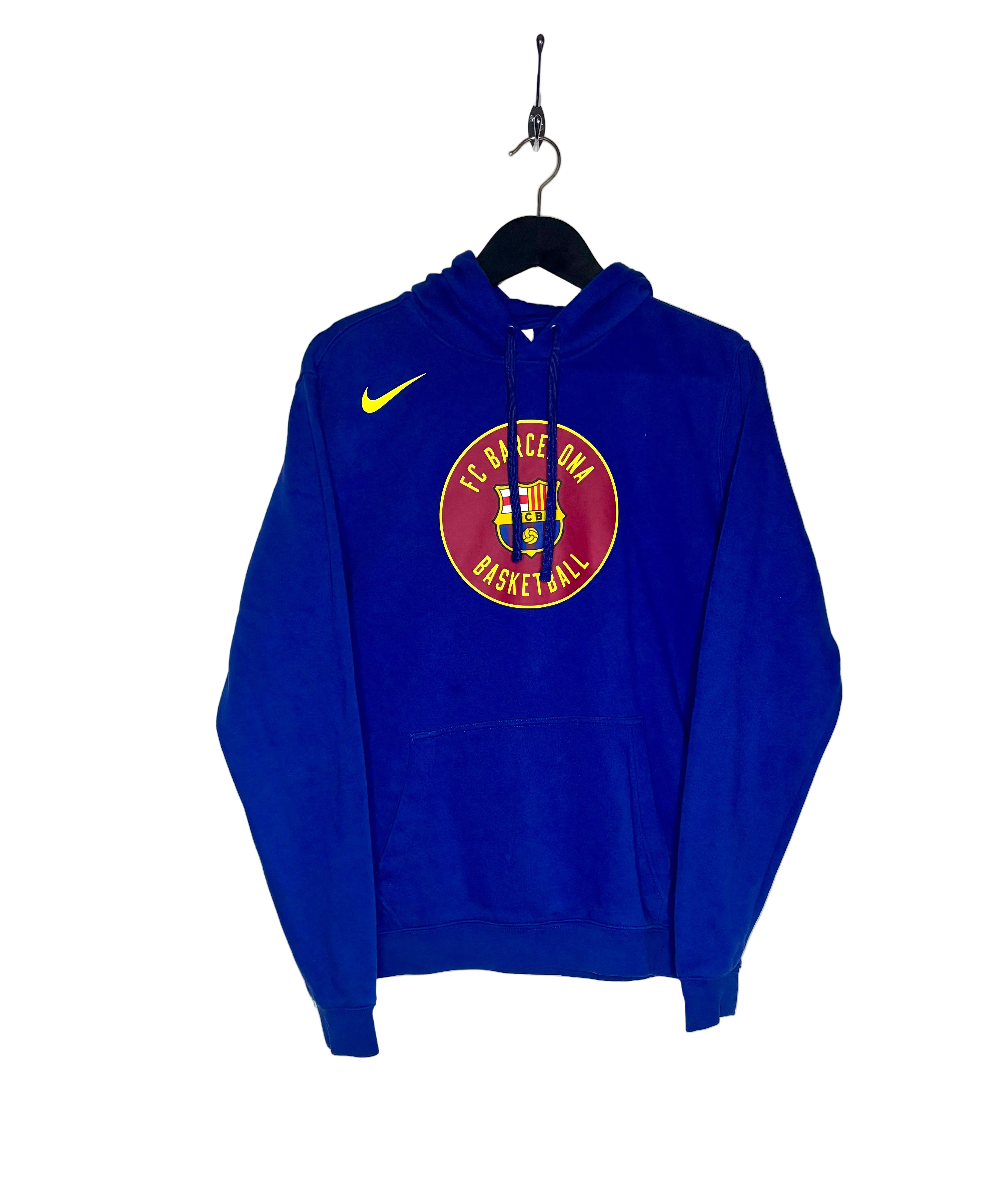 Nike FC Barcelona Basketball Hoodie Blau Größe M