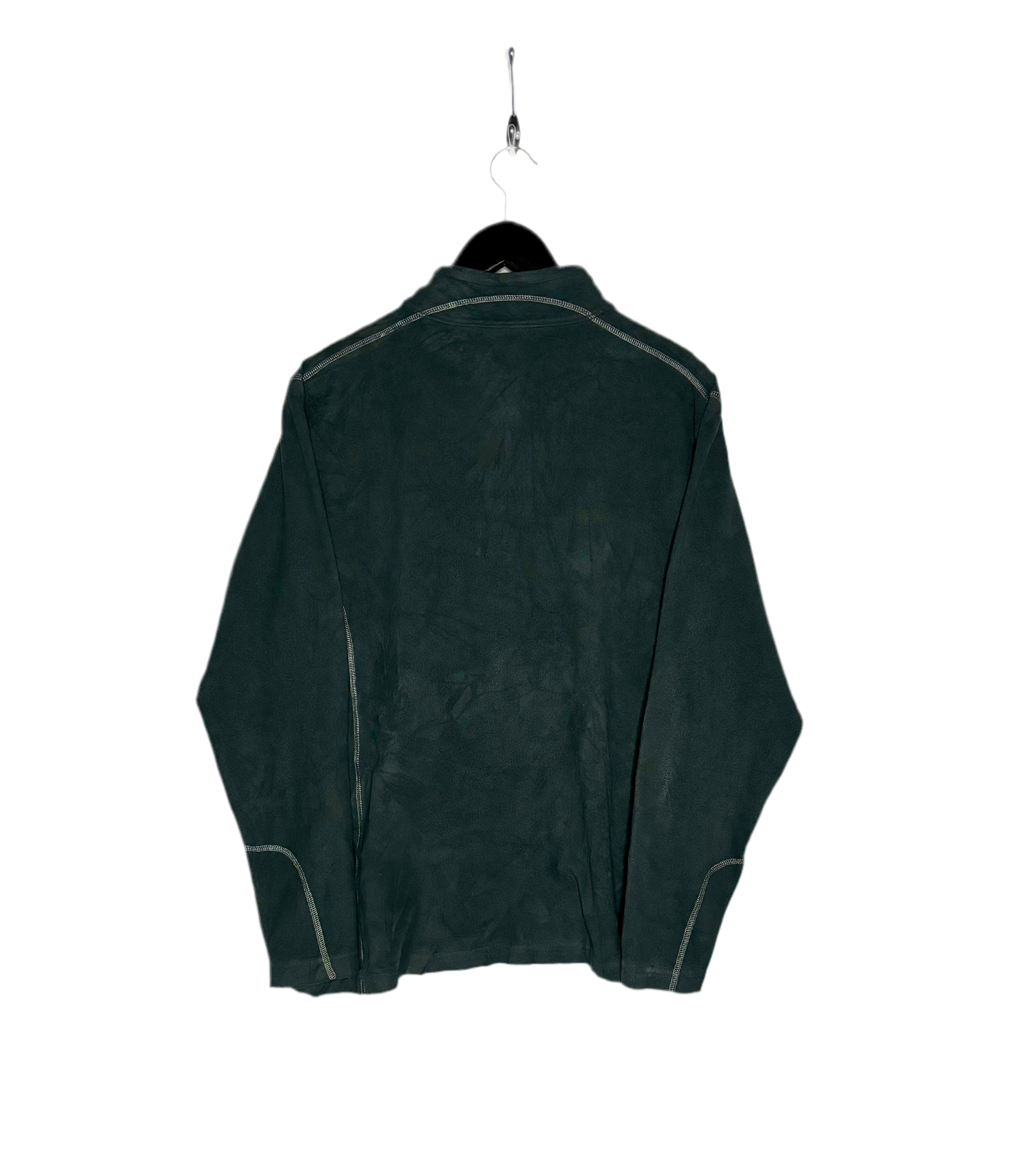 Columbia Q-Zip Fleece Sweater Dunkelgrau Größe L