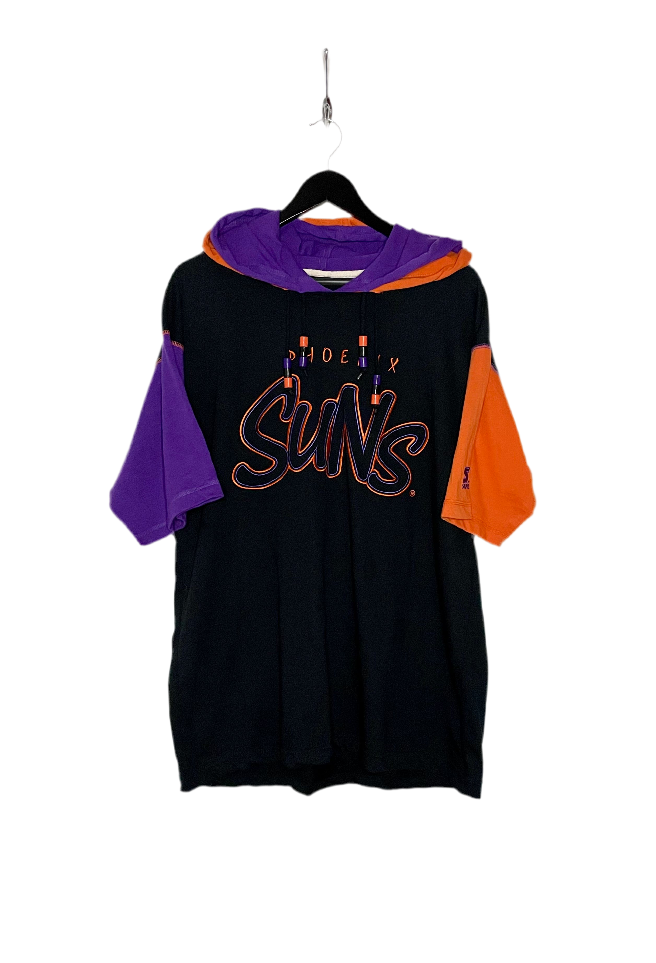 Starter Vintage Hooded T-Shirt Phoenix Suns Schwarz Größe XL