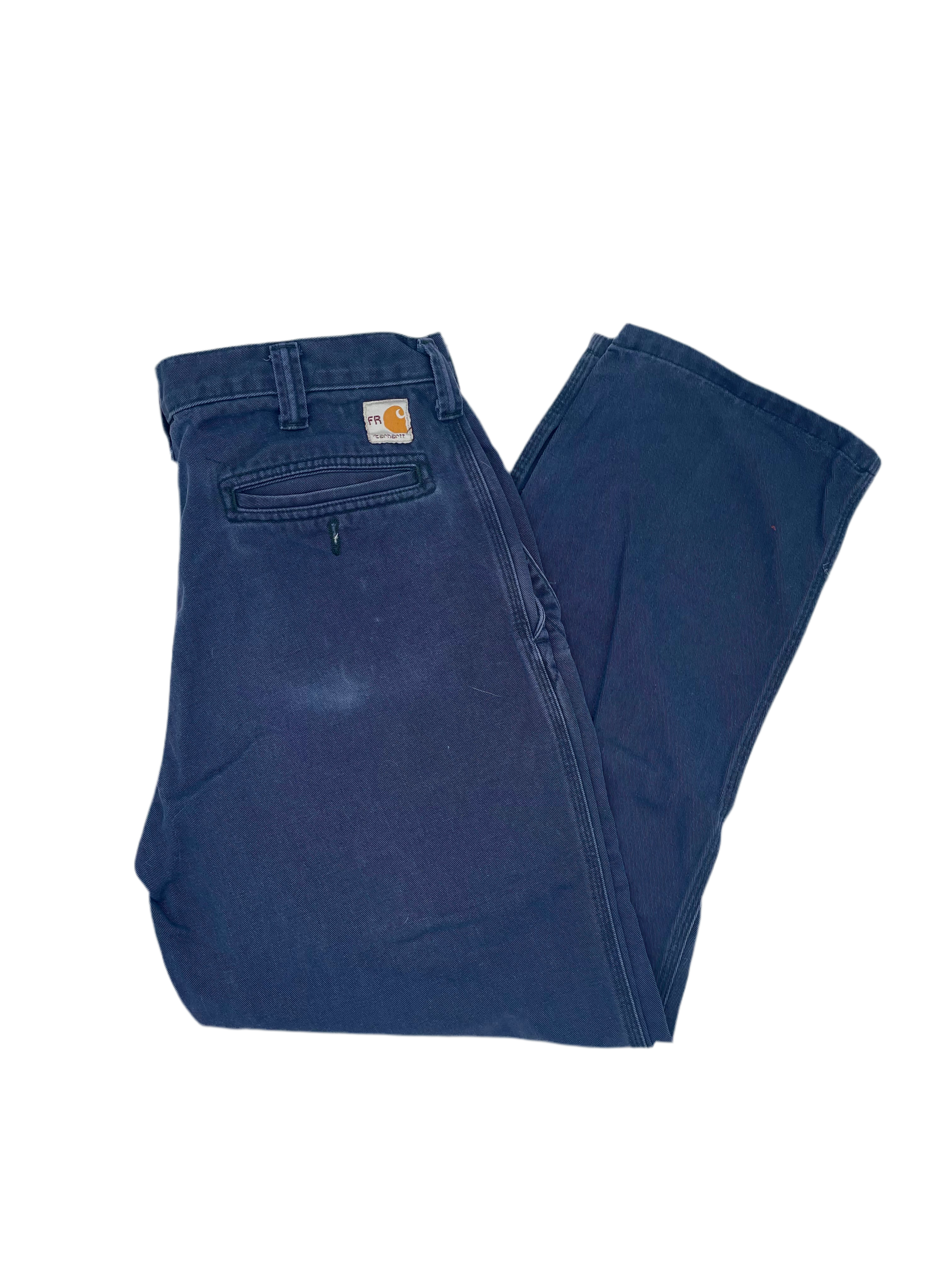 Carhartt Chino Hose Blau Größe W32 L32