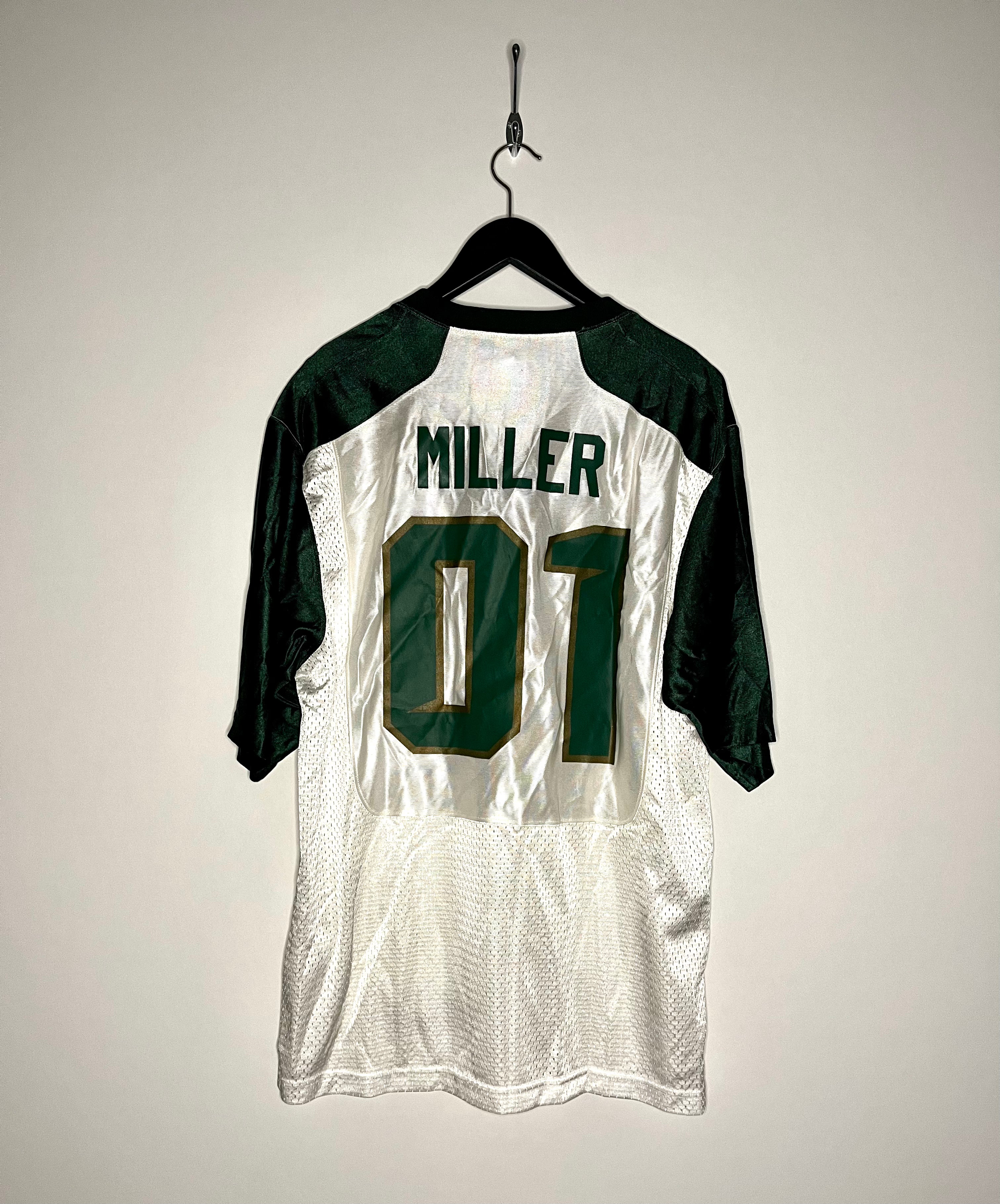 Nike Michigan State University Football Jersey Miller Weiß Größe M