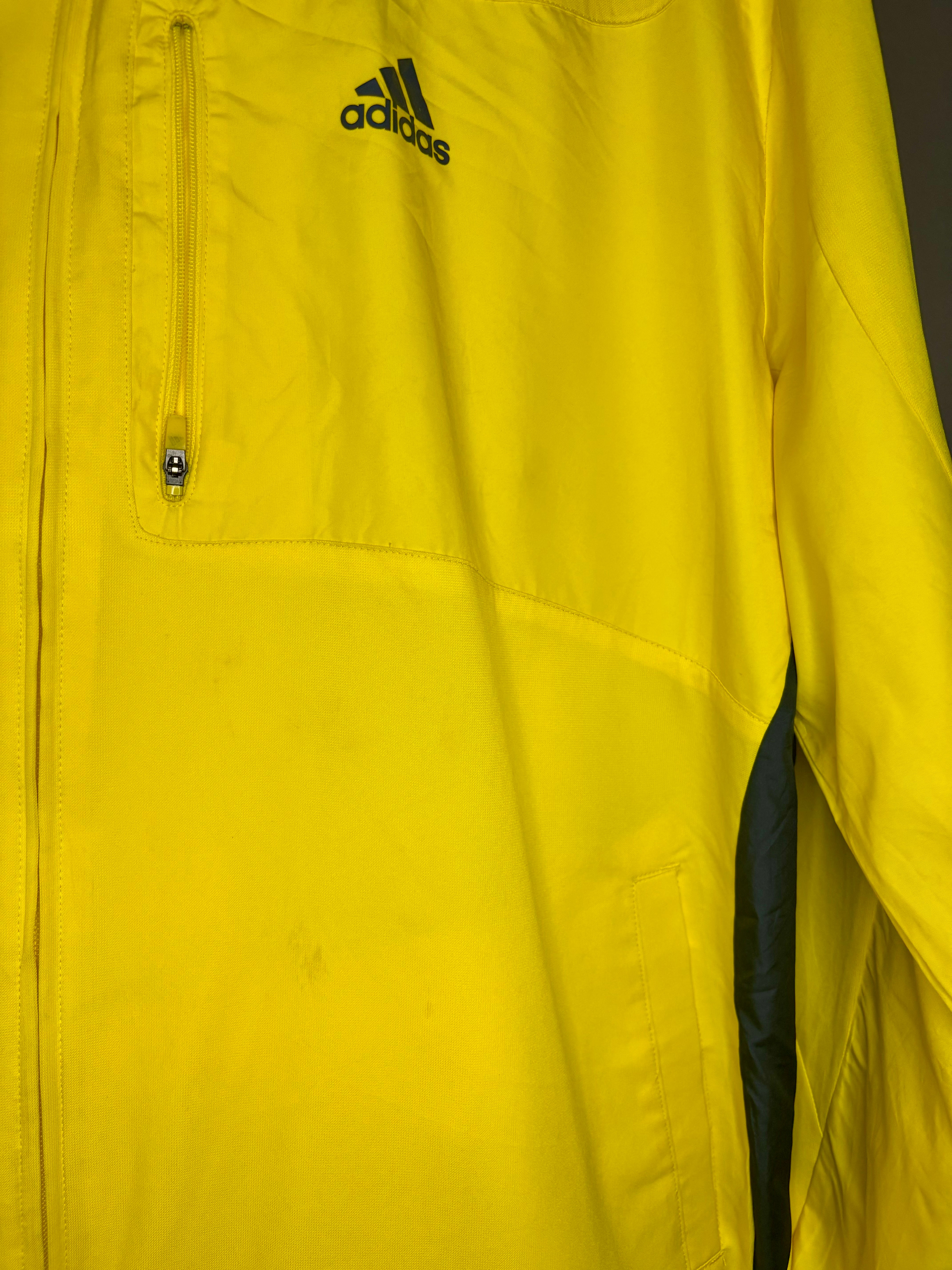 Adidas Vintage Track Jacket Gelb Größe L