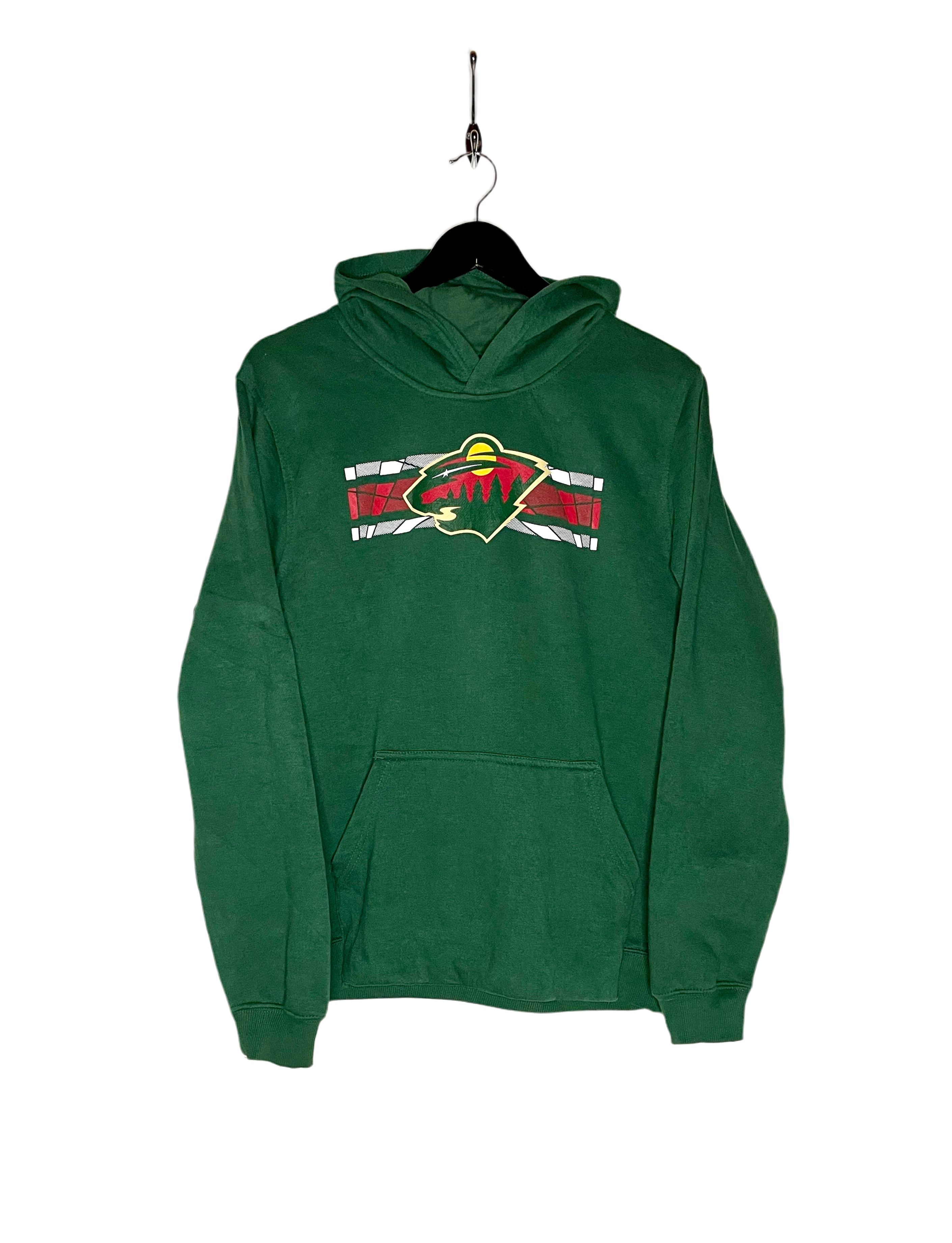 NHL Hoodie Minnesota Wild Grün Größe XL Kinder