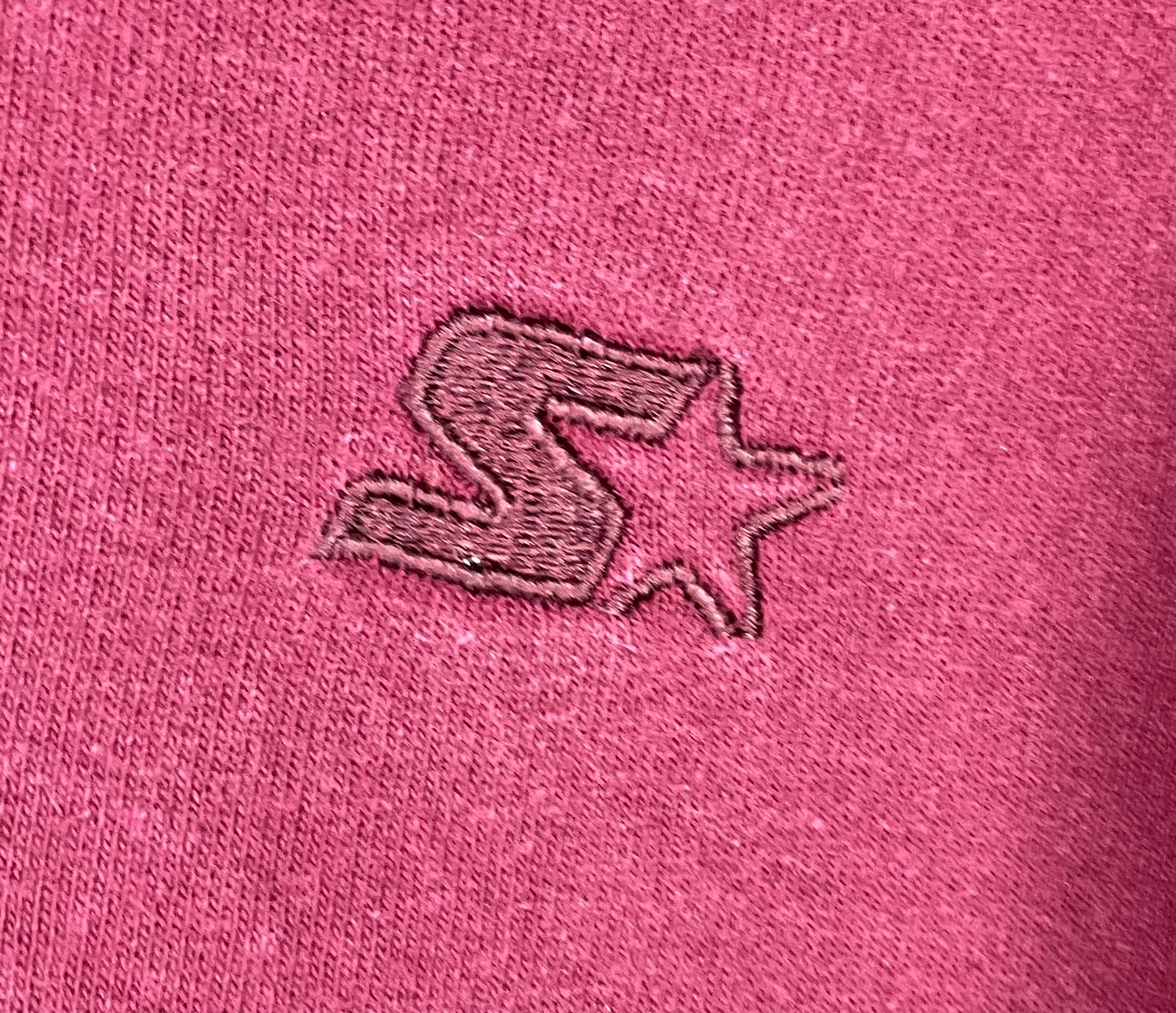 Starter Vintage Sweater Weinrot Größe L