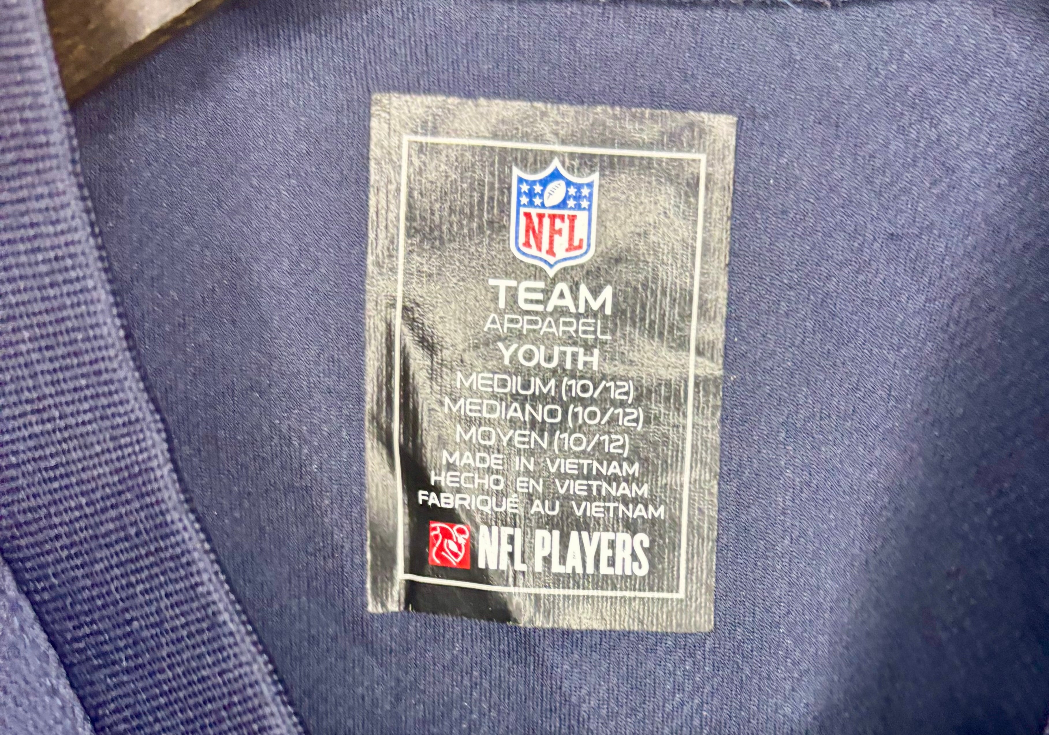 NFL Chicago Bears Jersey #10 Mitchell Trubisky Blau Größe M Kinder